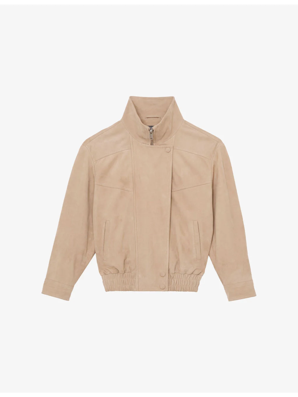 Petra Oversized-Fit Suede Jacket - 1