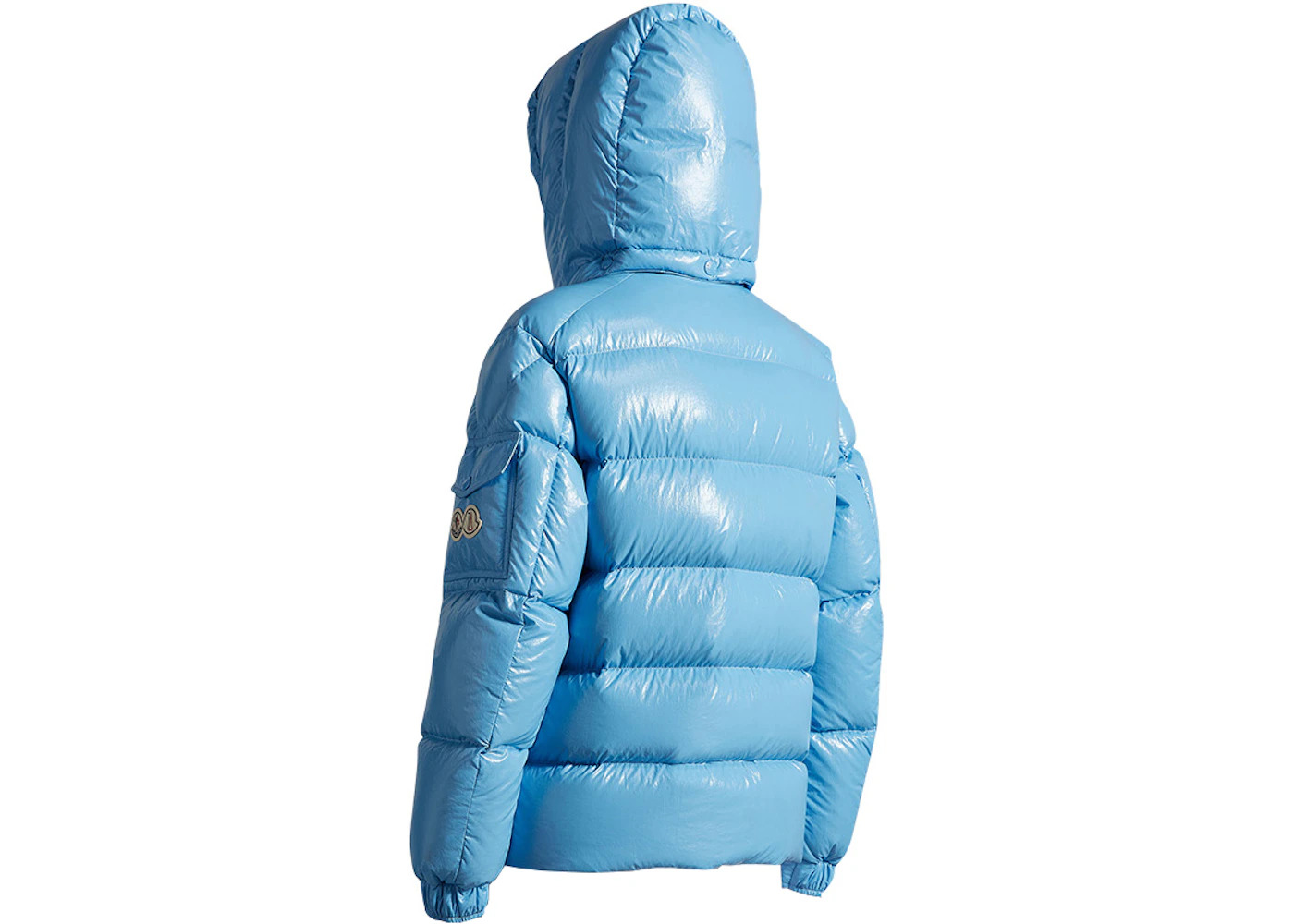 Moncler Women's Maya 70th Anniversary Special Edition Short Down Jacket Sky Blue - 2