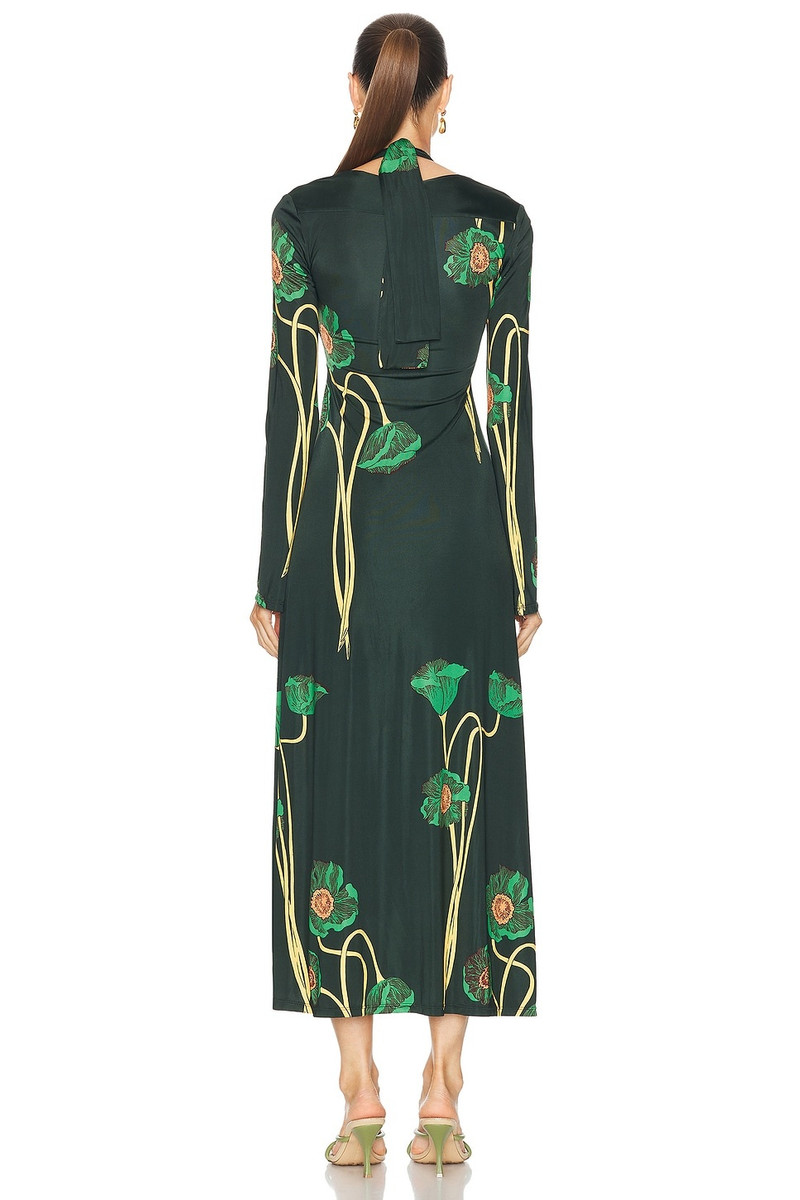 Johanna Ortiz Paisaje Lejano Ankle Dress outlook