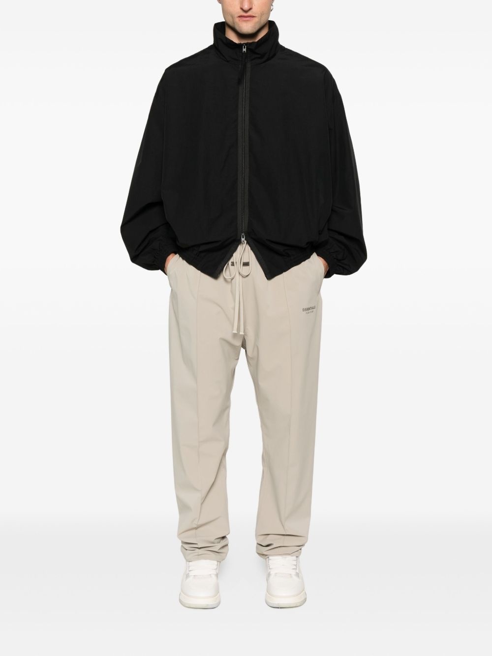 drawstring-waist track pants - 2