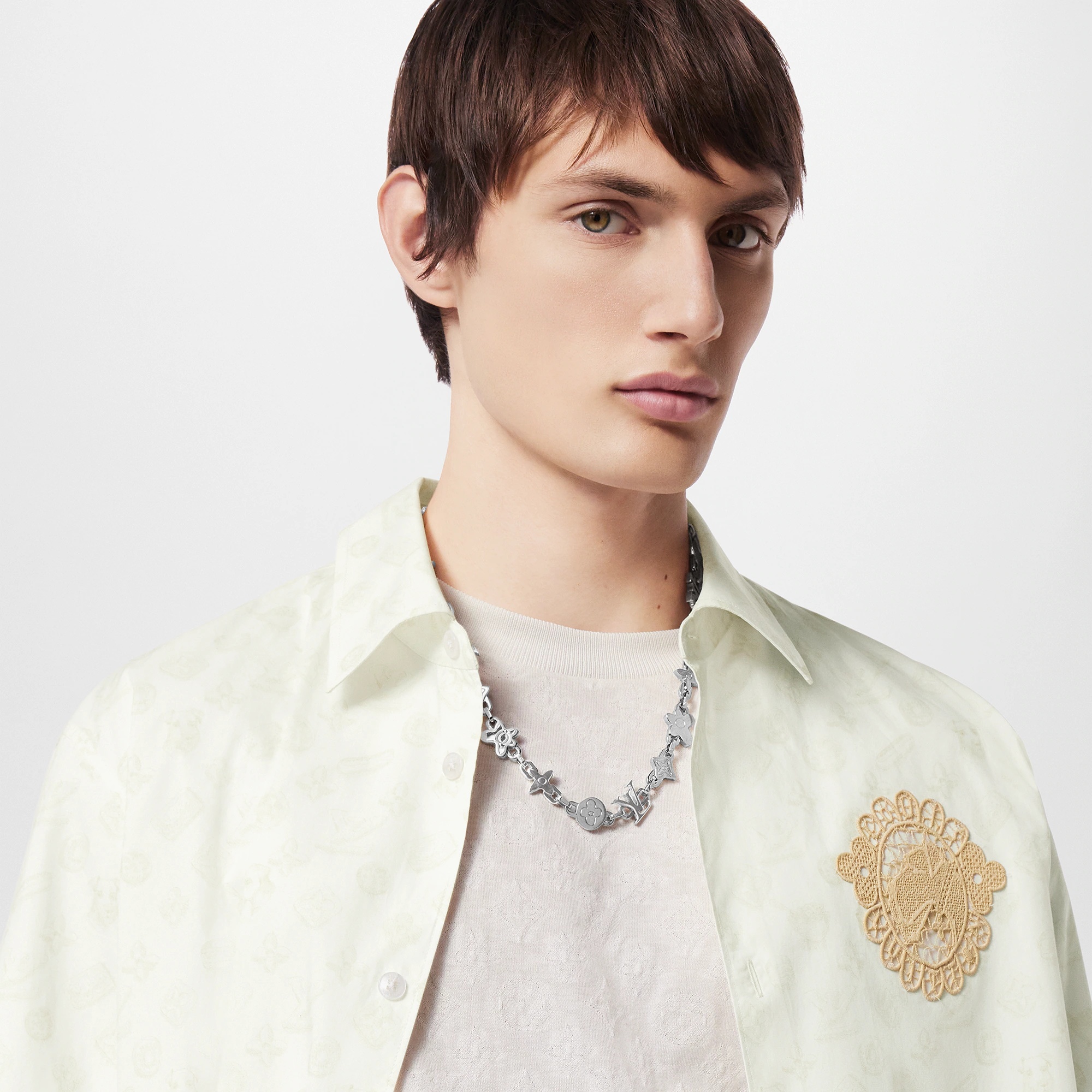 Monogram Craggy Necklace - 4