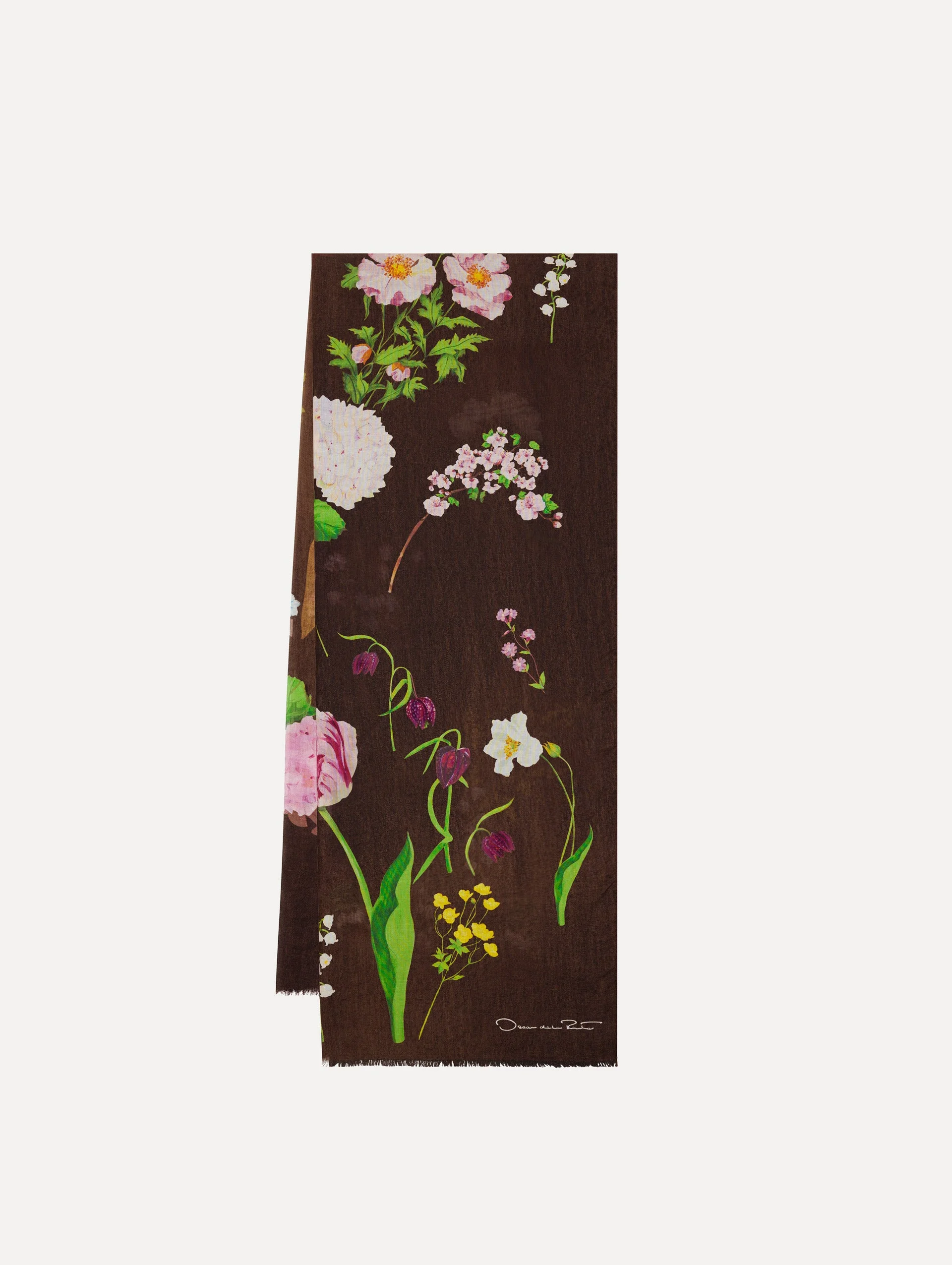 MIXED BOTANICAL SCARF - 1