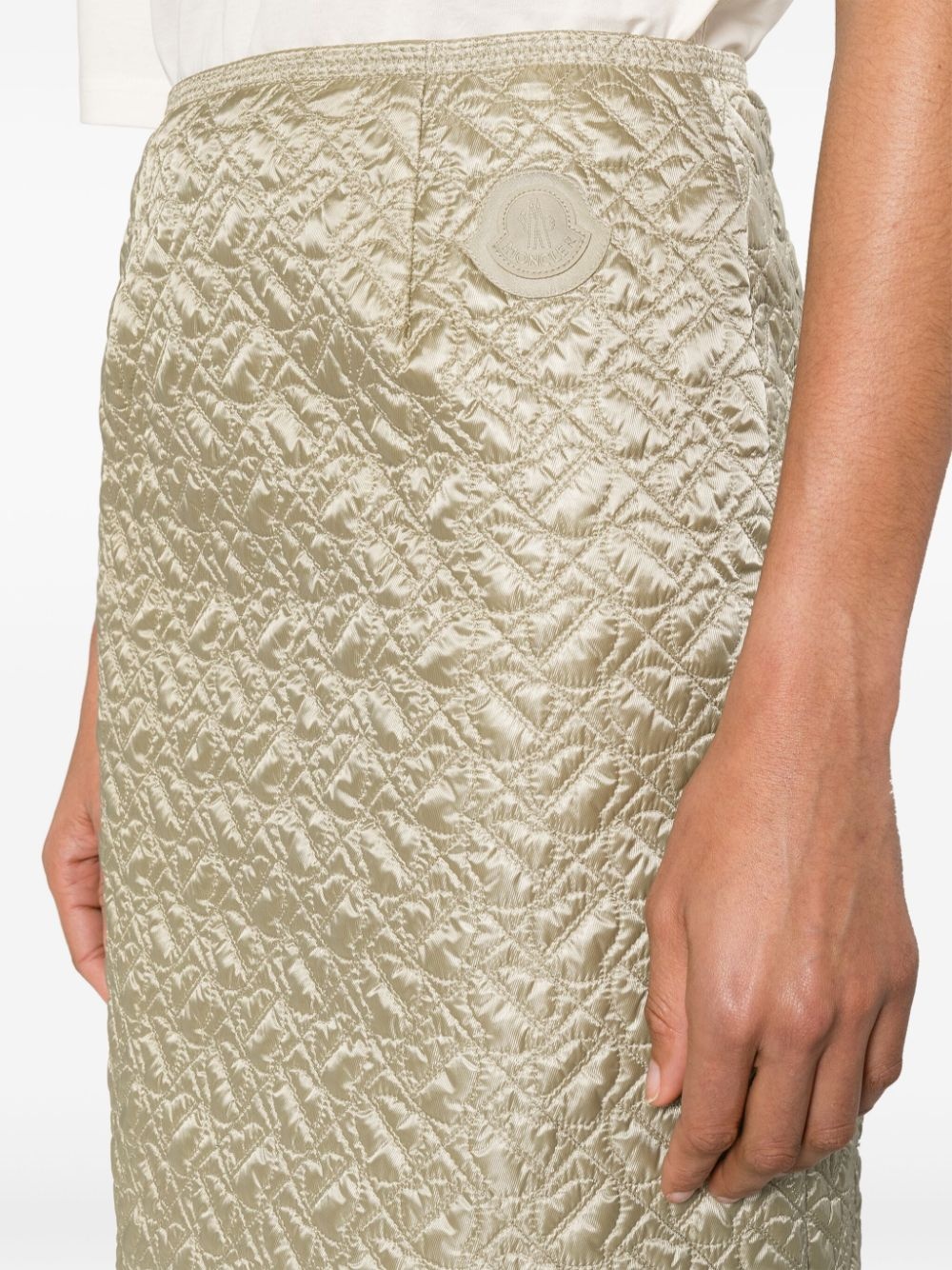 quilted pencil skirt - 5