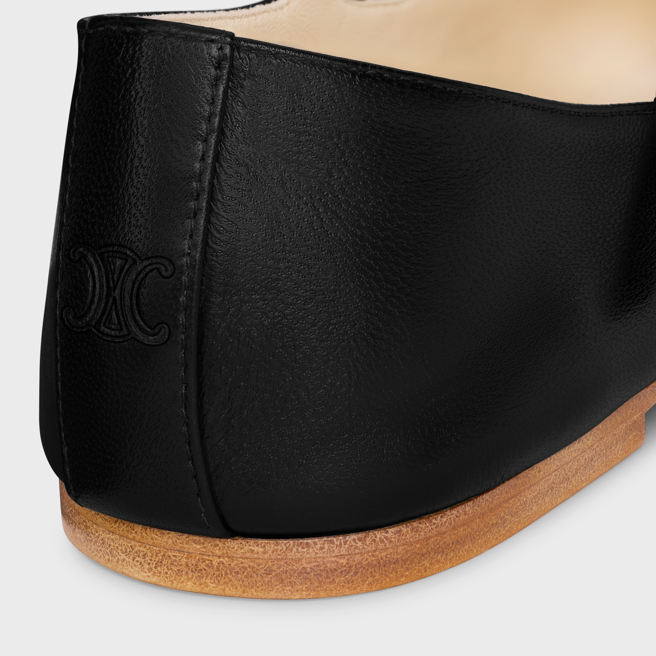 LES BALLERINES CELINE DOUBLE STRAP IN LAMBSKIN - 5