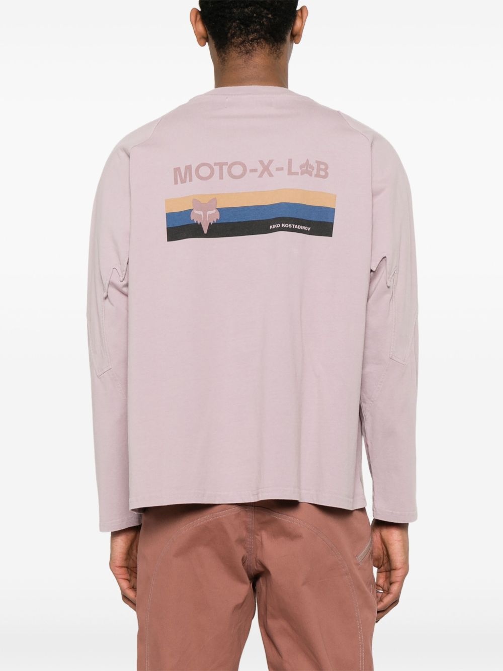 x Fox Lab long-sleeves T-shirt - 3