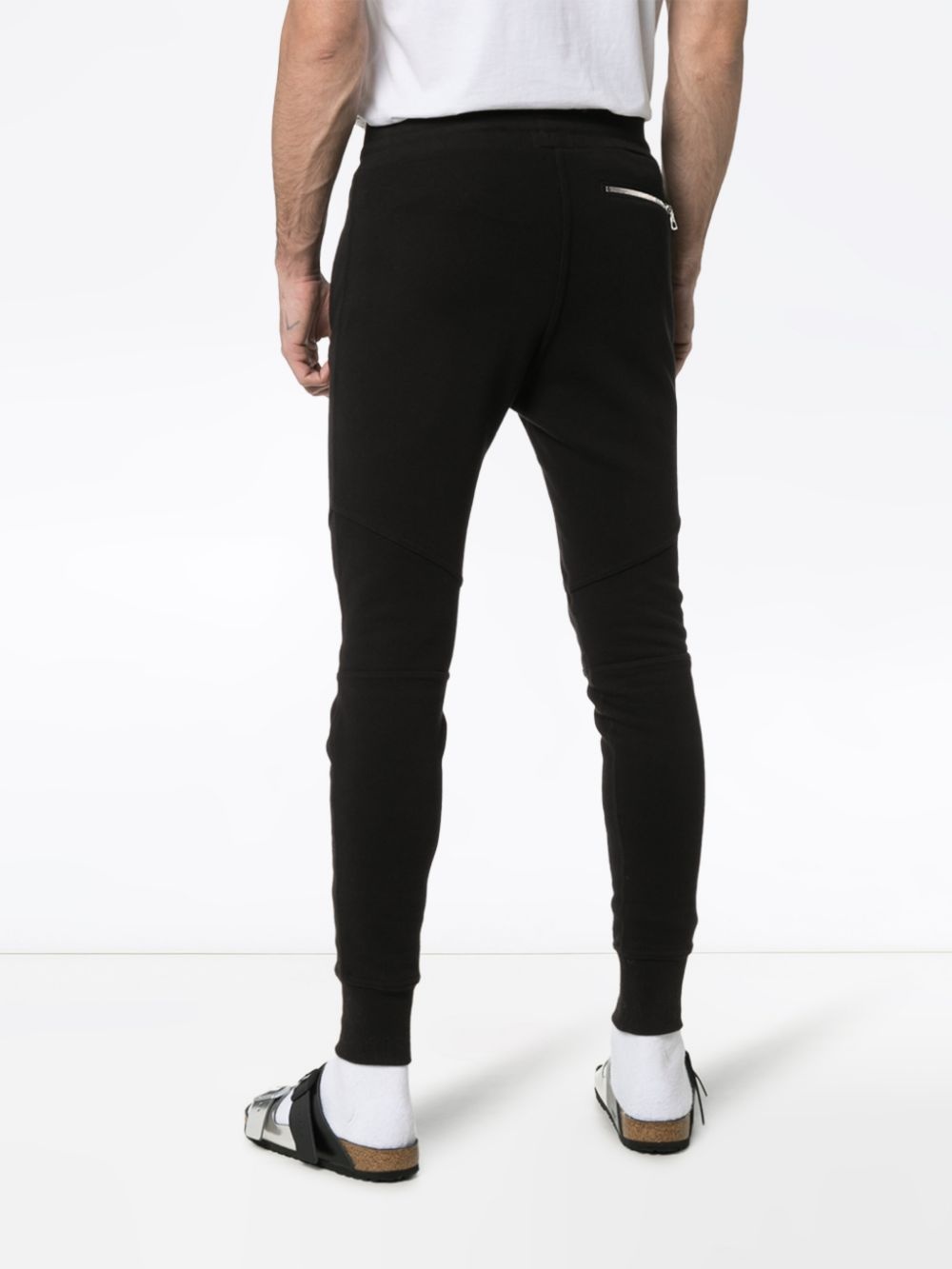 Escobar drawstring cotton sweat pants - 4