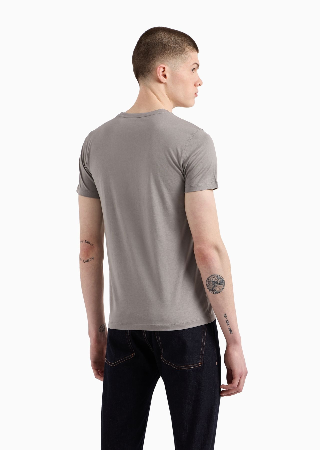 Silk/cotton blend T-shirt - 3