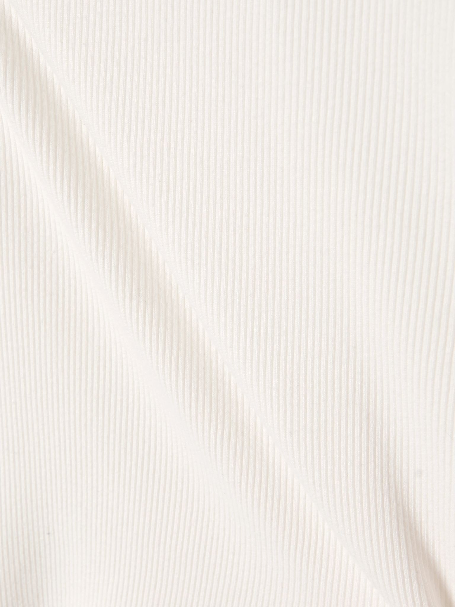 Ribbed-knit bodysuit Off-white - 4