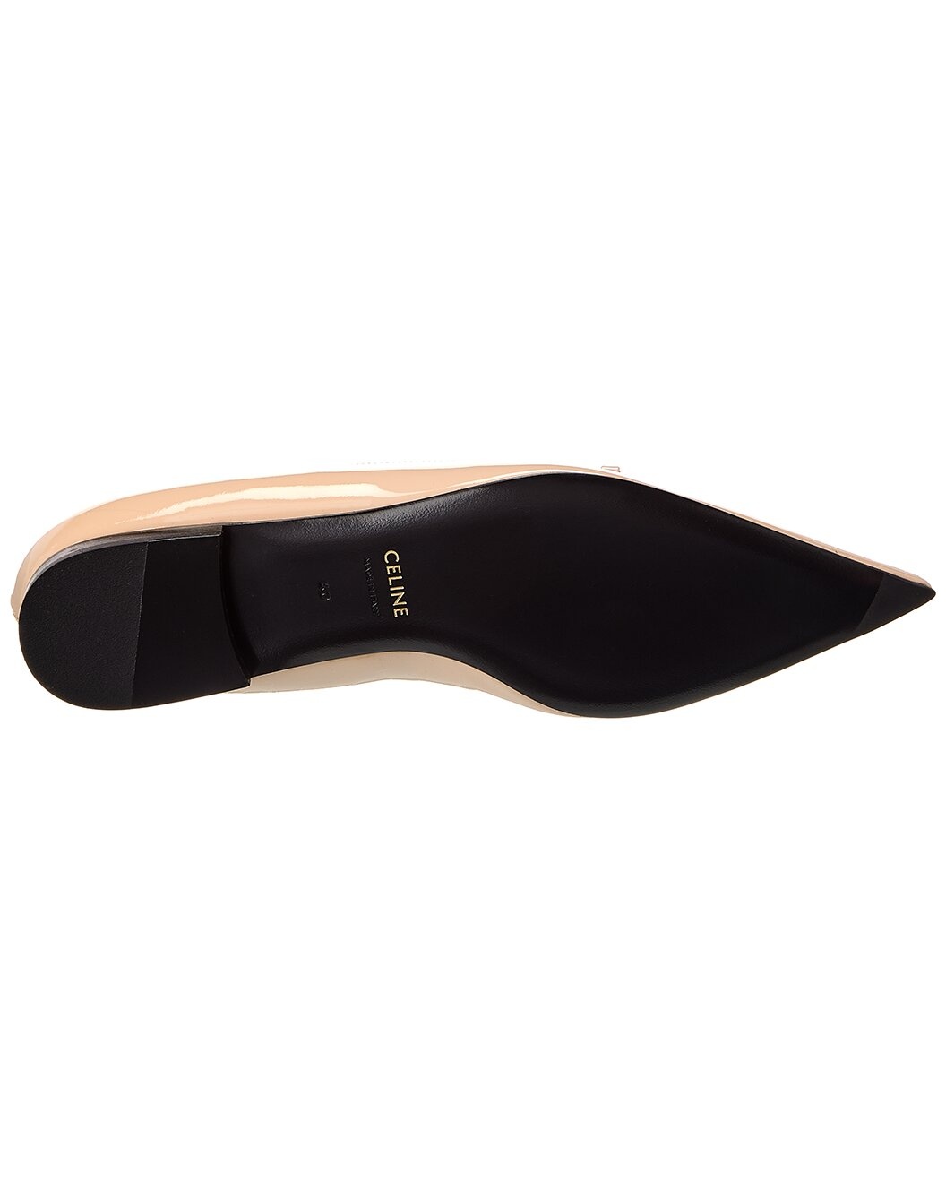 CELINE Suzy Patent Ballerina Flat - 4