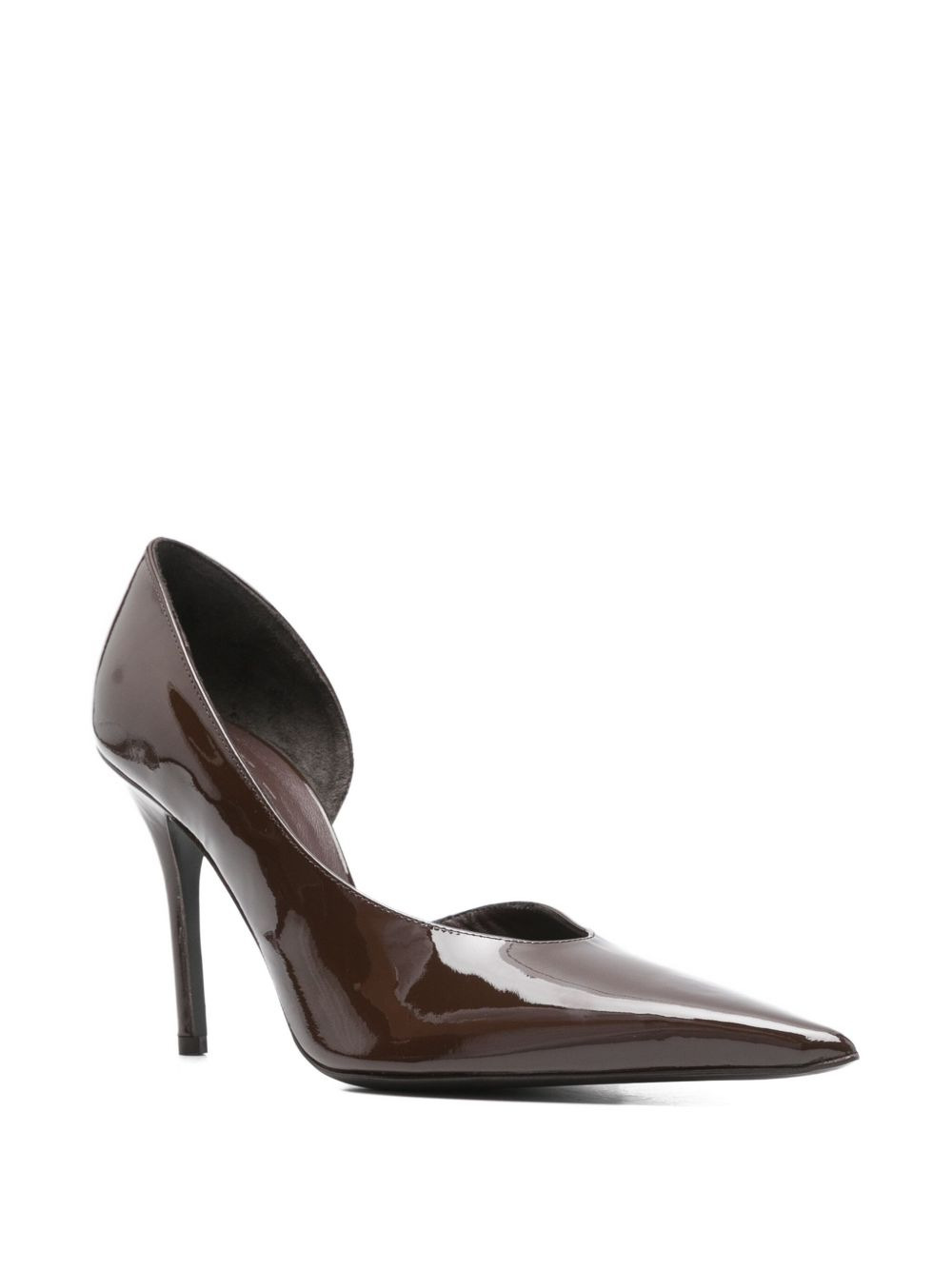 100mm Barbara pointed-toe cut-out pumps - 2
