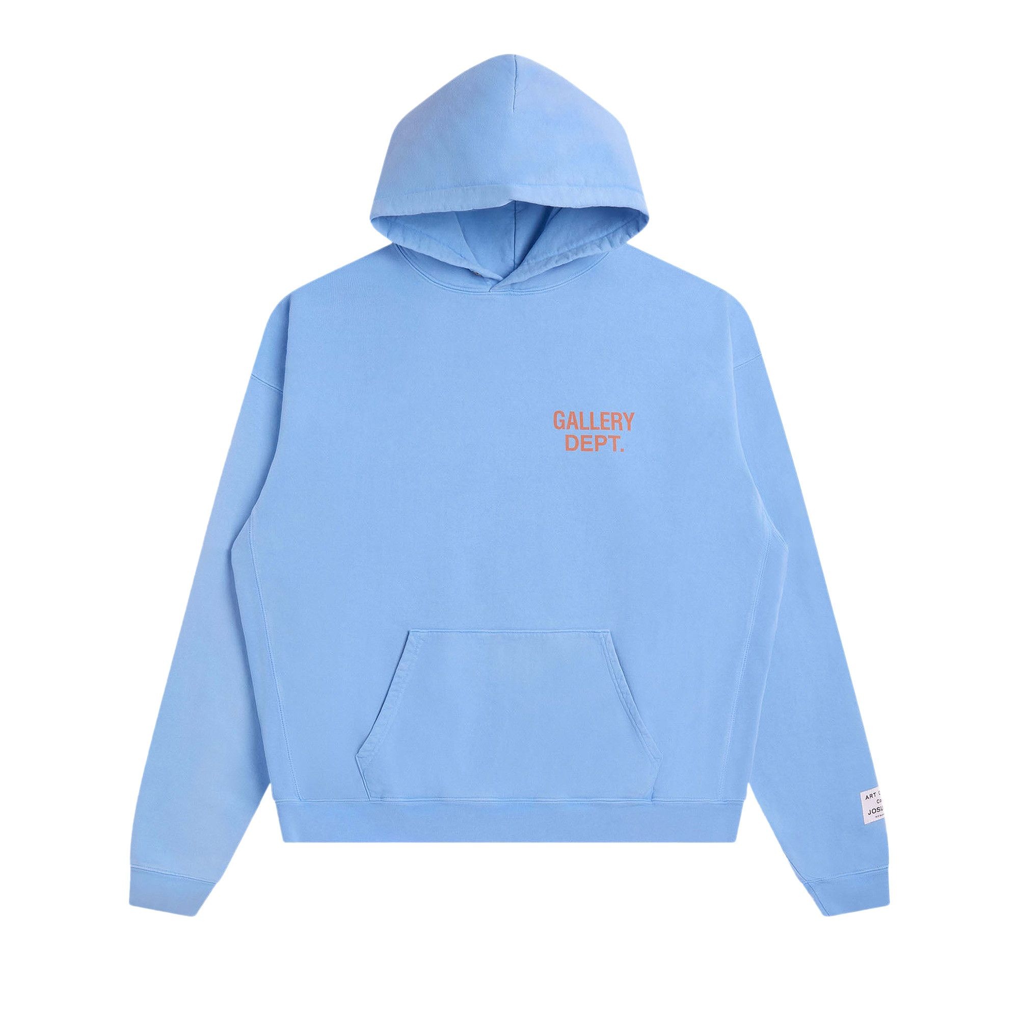 Gallery Dept. 90s GD Logo Hoodie 'Baby Blue' - 1