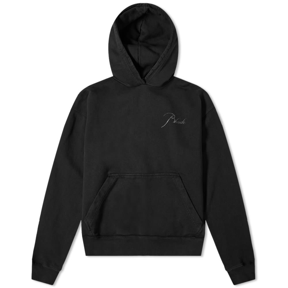 Rhude Black Swan Popover Hoody - 1