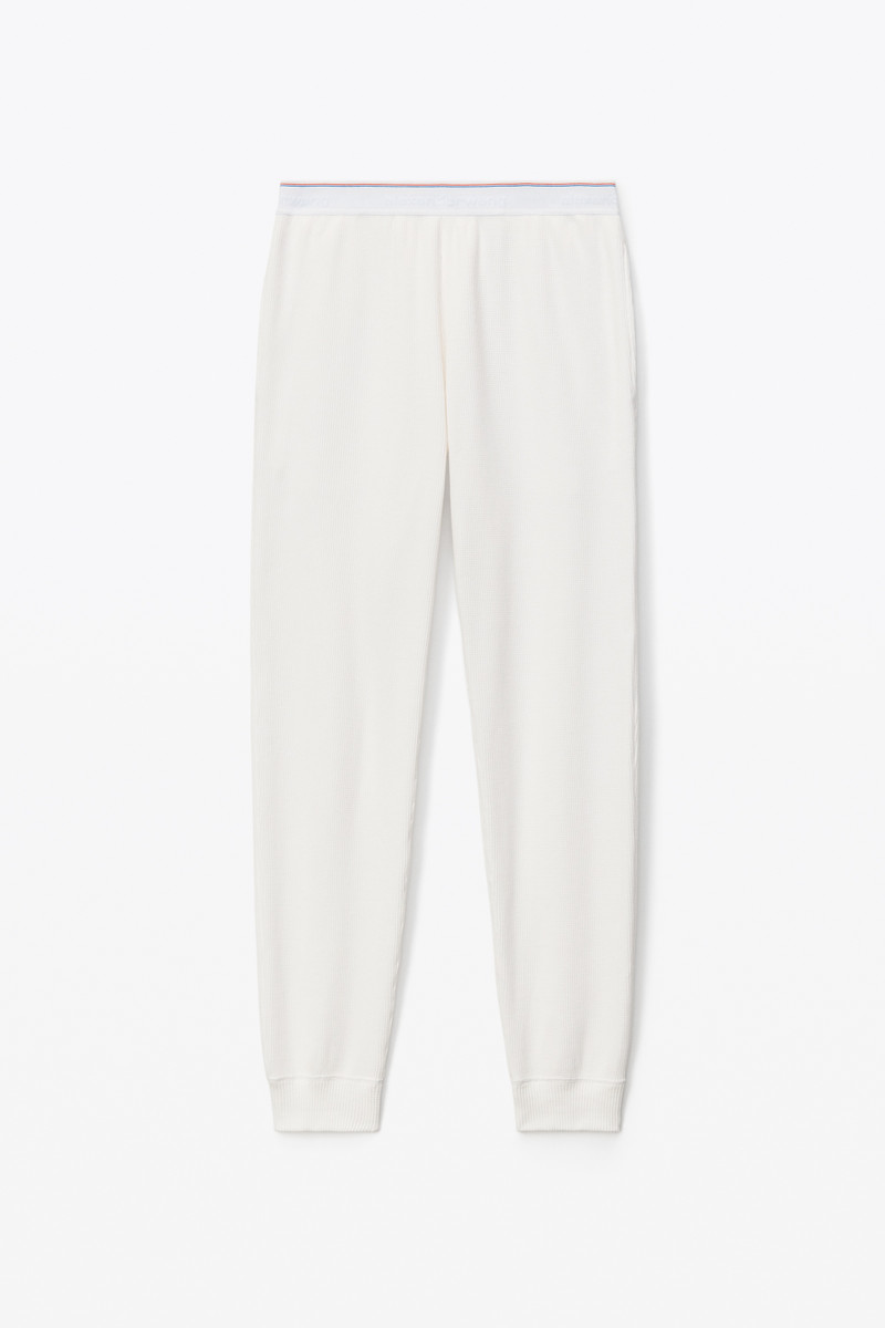 UNISEX JOGGER IN COTTON WAFFLE THERMAL 1