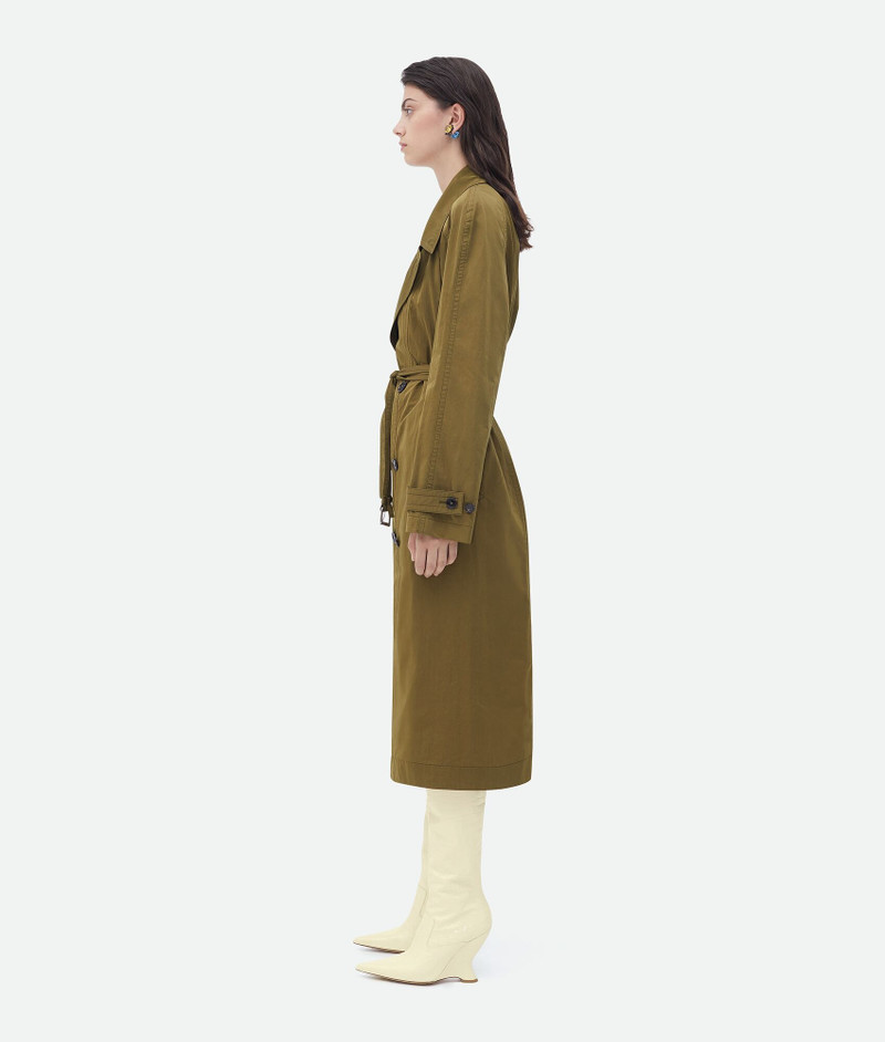 Bottega Veneta Packable Nylon Trench Coat outlook