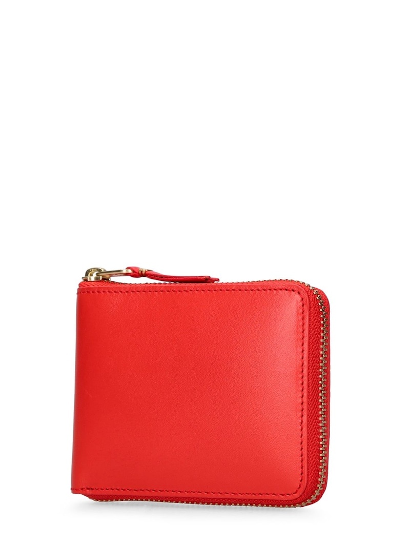 Leather zip wallet - 2