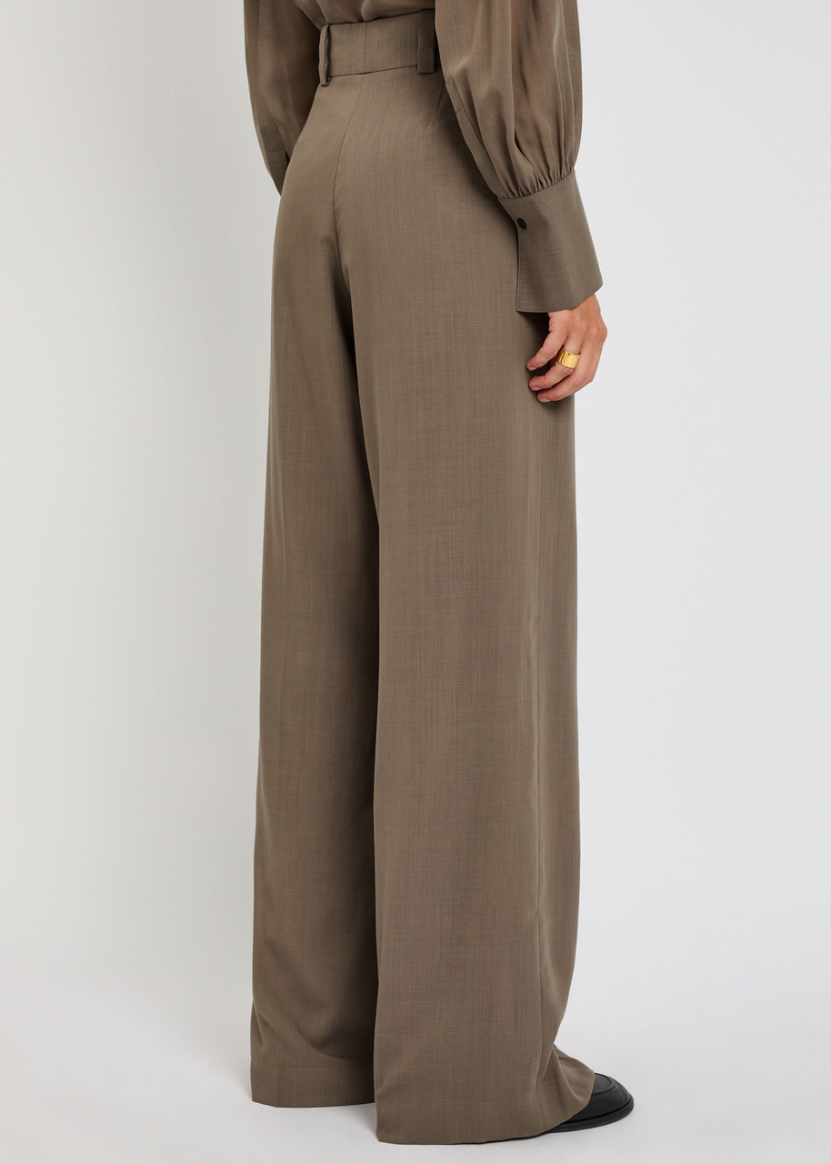 Joseph Forest Wide-leg Wool-blend Trousers - 3