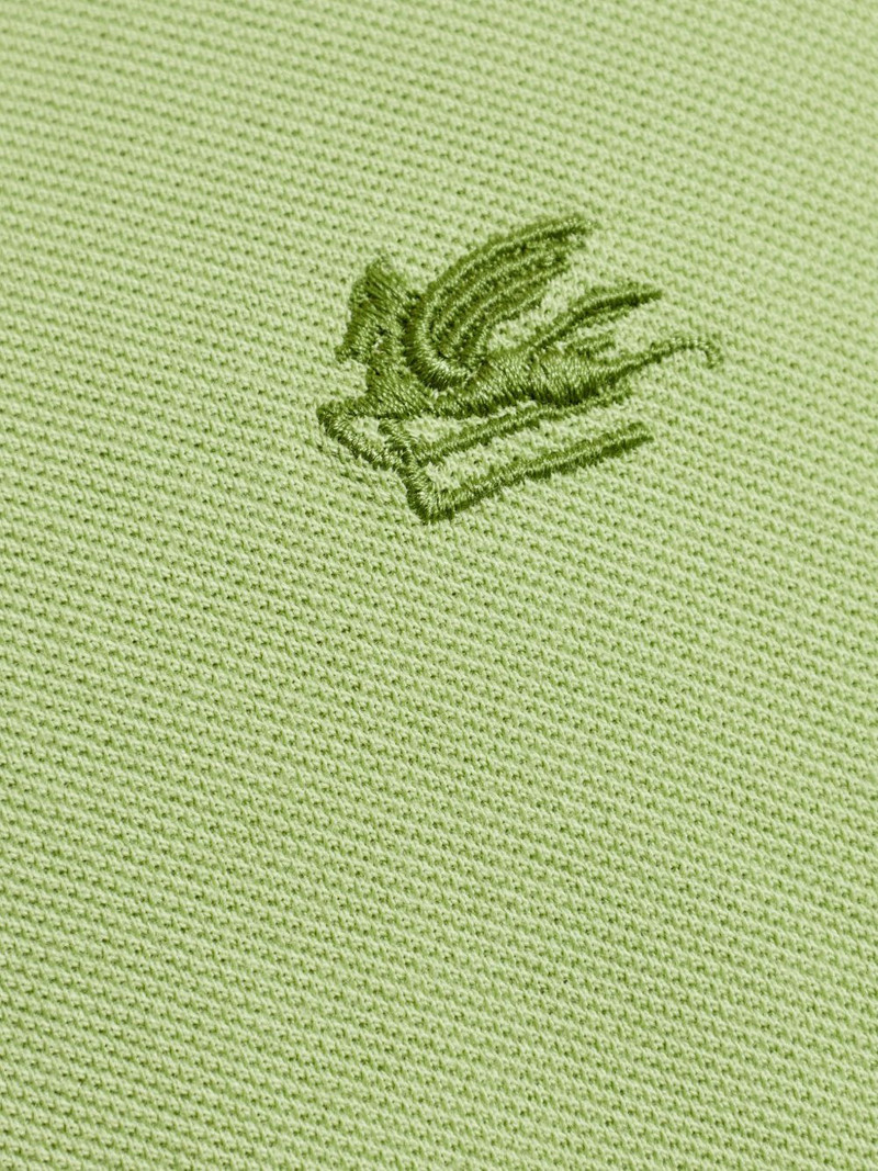 logo-embroidered polo shirt 5