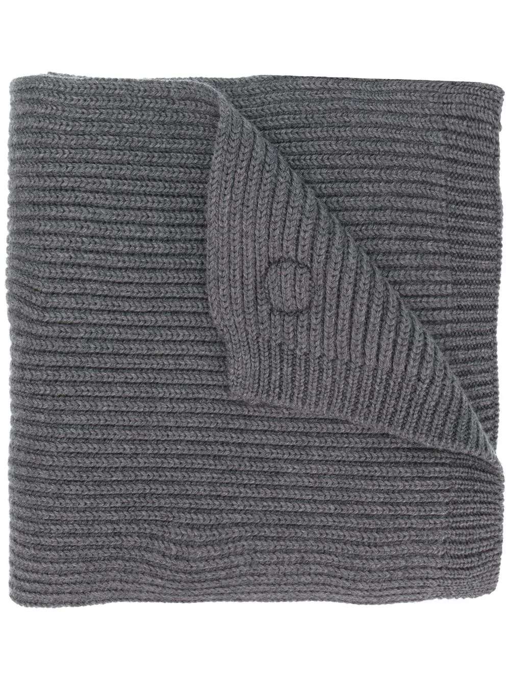 ribbed maple logo scarf - 1