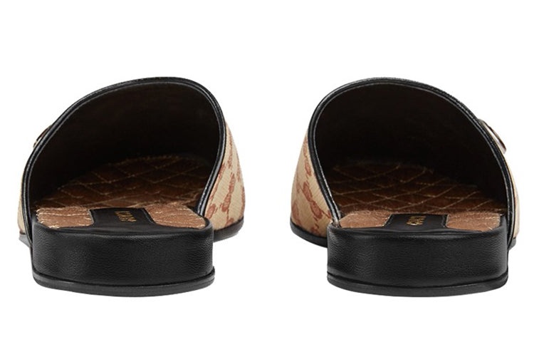(WMNS) Gucci NY Yankees x Princetown G 'Brown' 537089-KQW00-8366 - 4