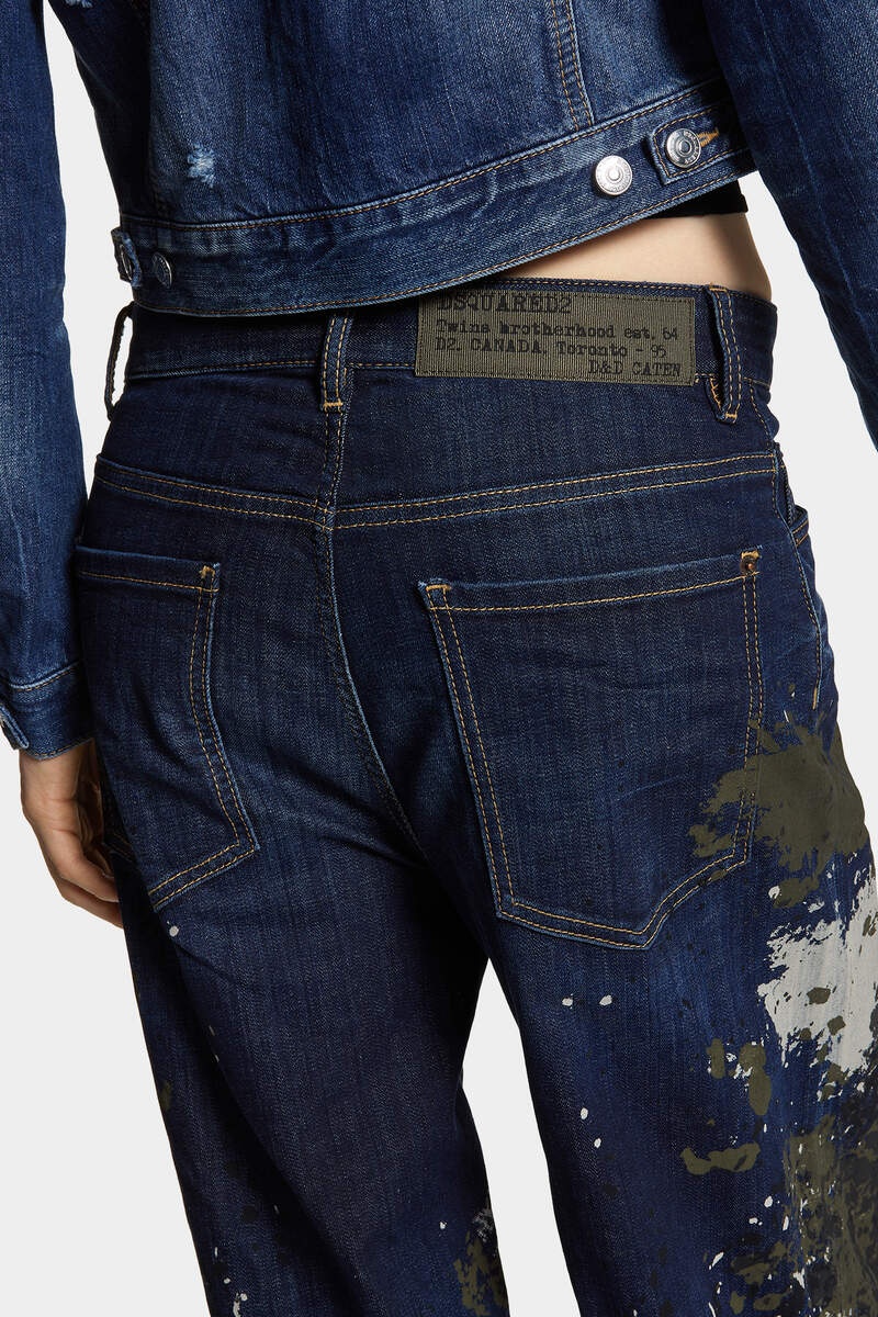 DARK URBAN CAMO WASH TRAVELLER JEANS - 5