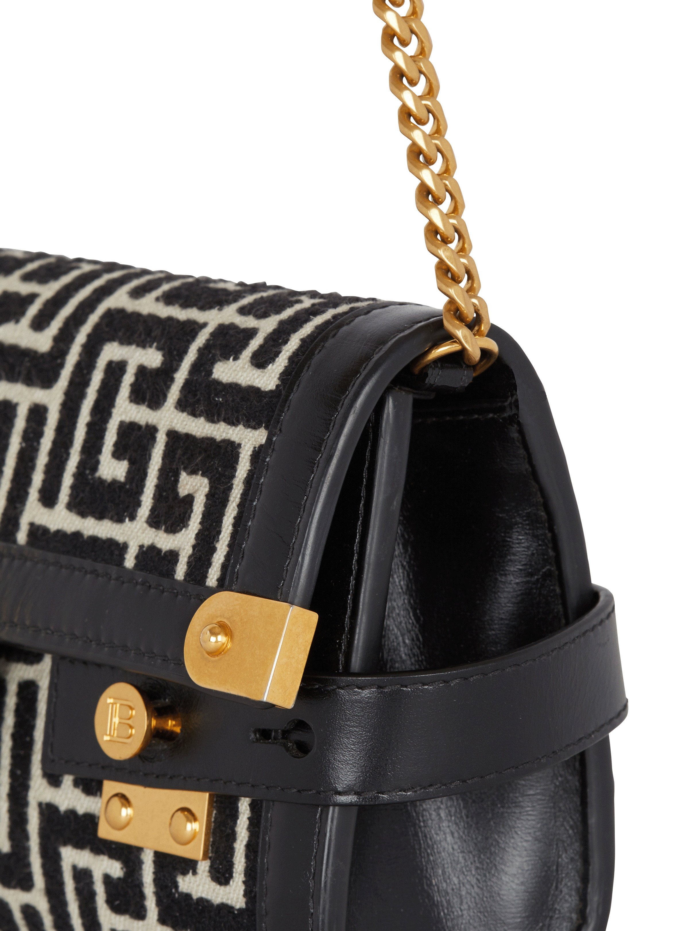 B-Buzz Pouch 23 in monogrammed jacquard canvas and leather - 5