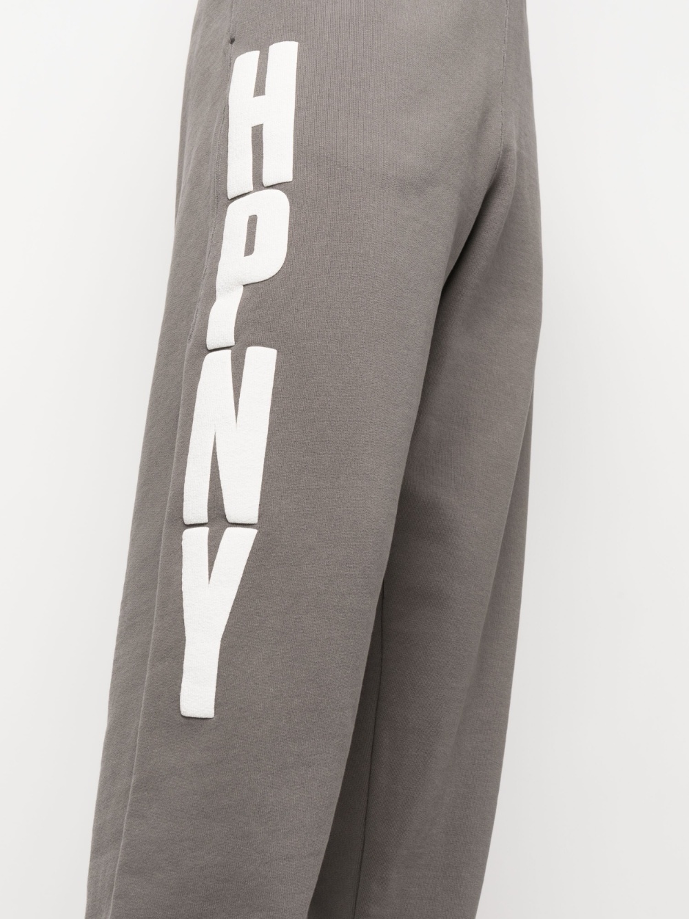 logo-print cotton track pants - 5