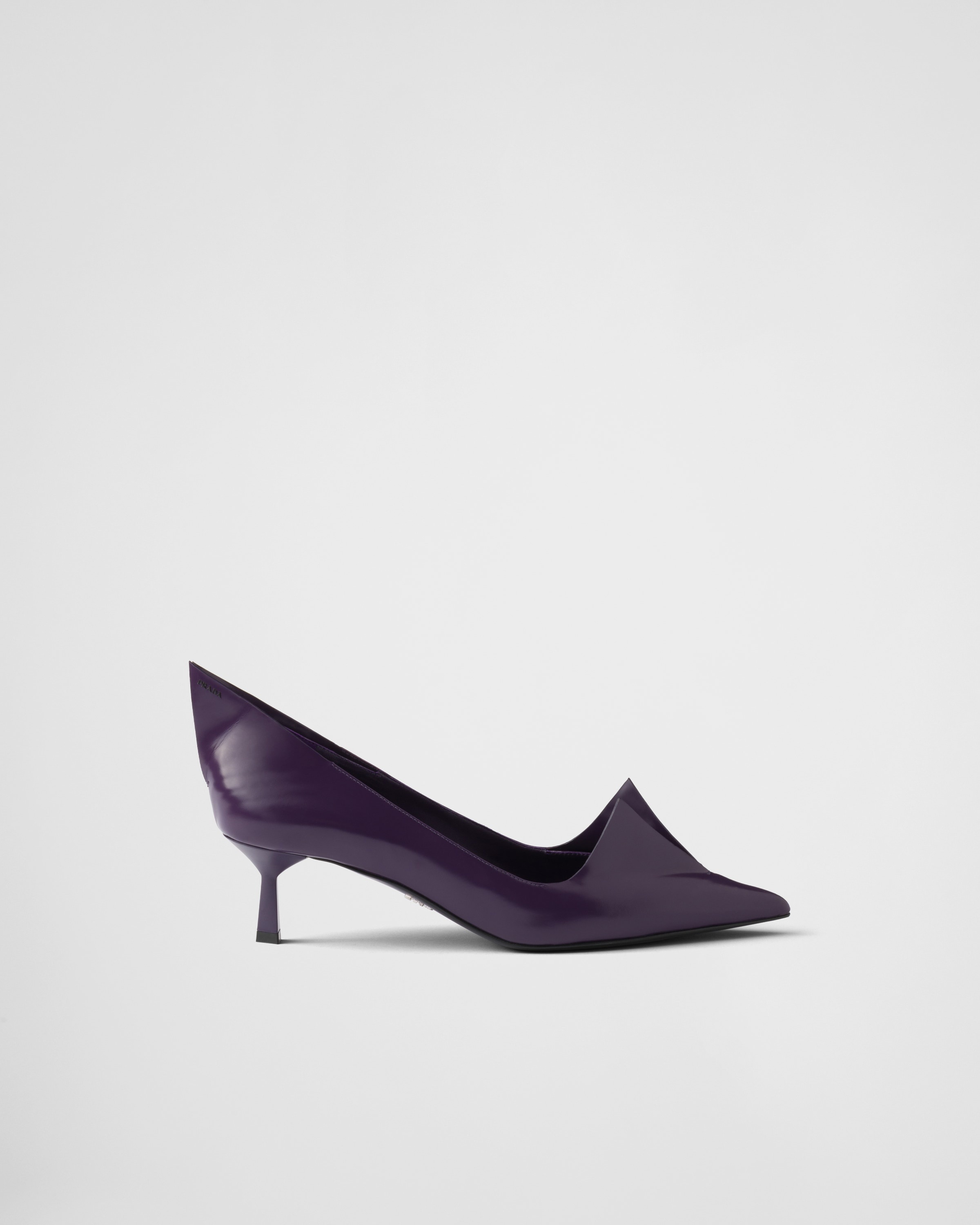 Brushed leather pumps - 2