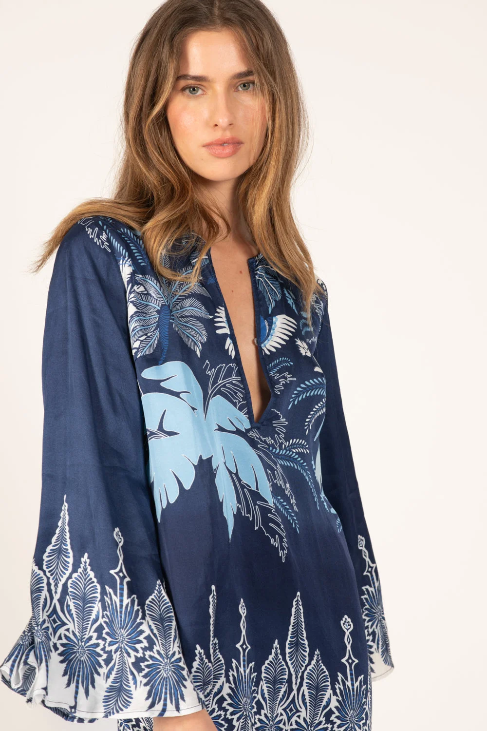 Mini Dress Gia - Navy Canopy - 1
