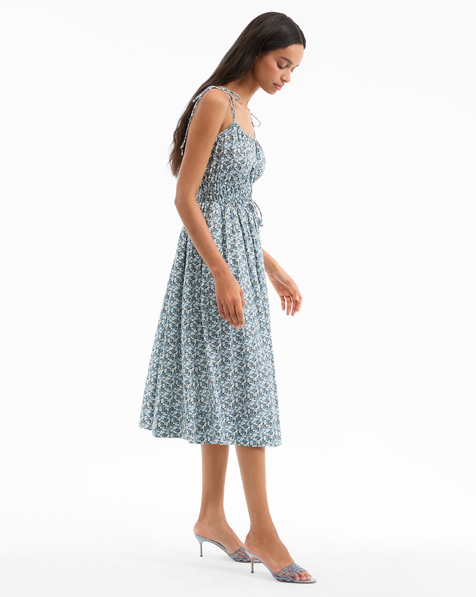 MILLIE FLORAL MIDI DRESS - 3