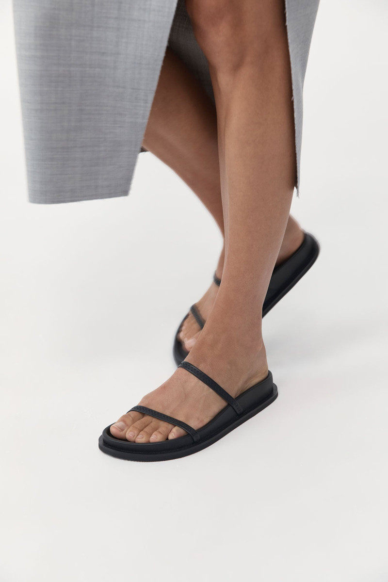 Fine Strap Slide - Black 3