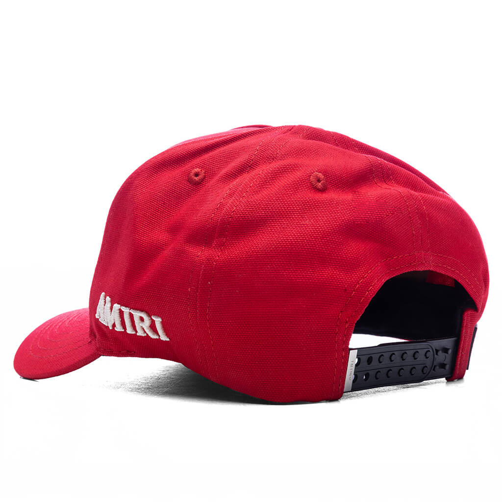 MA OUTLINE CANVAS HAT - VARSITY RED - 3
