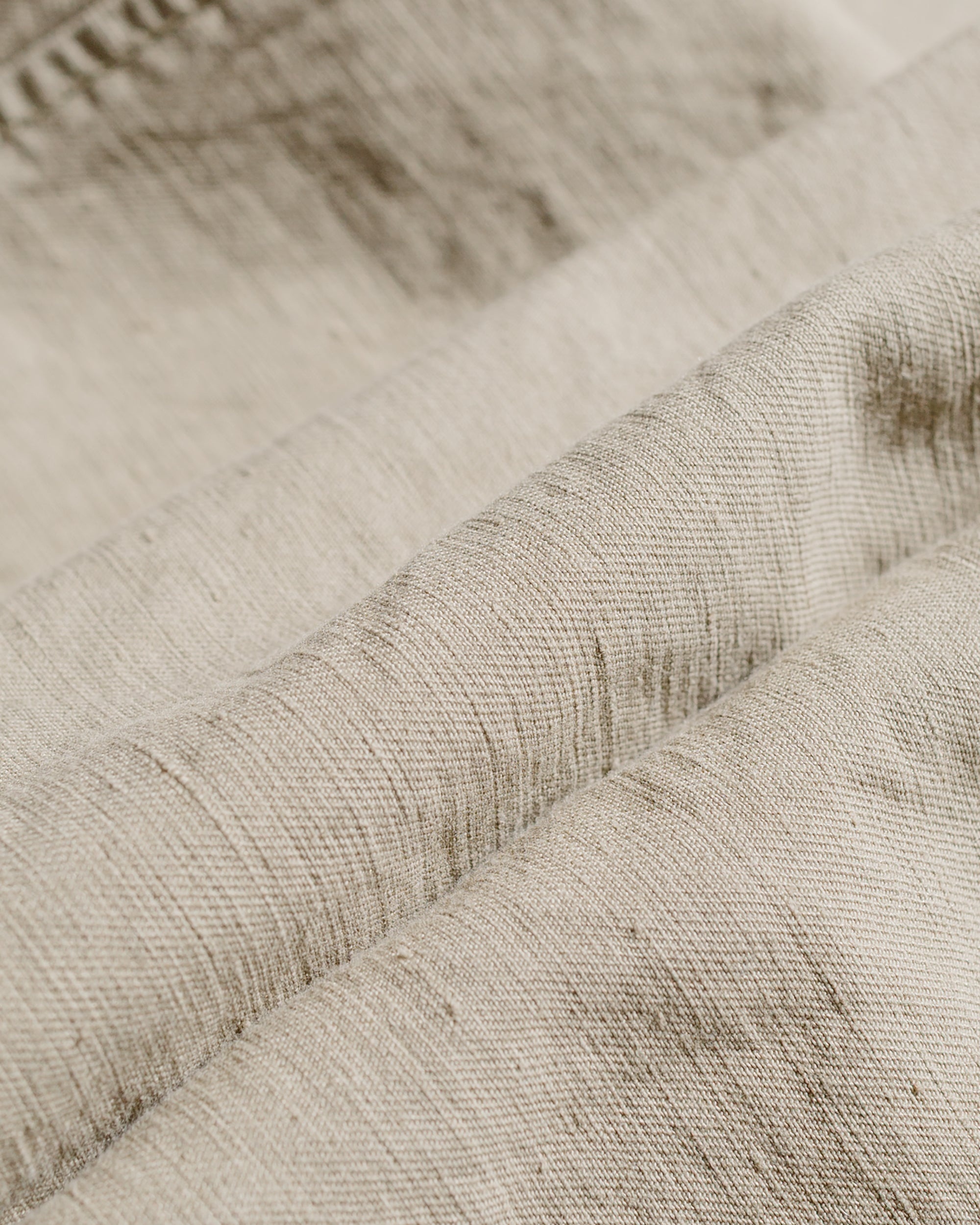 Ezra Relaxed Cotton Linen Trouser Clay - 6