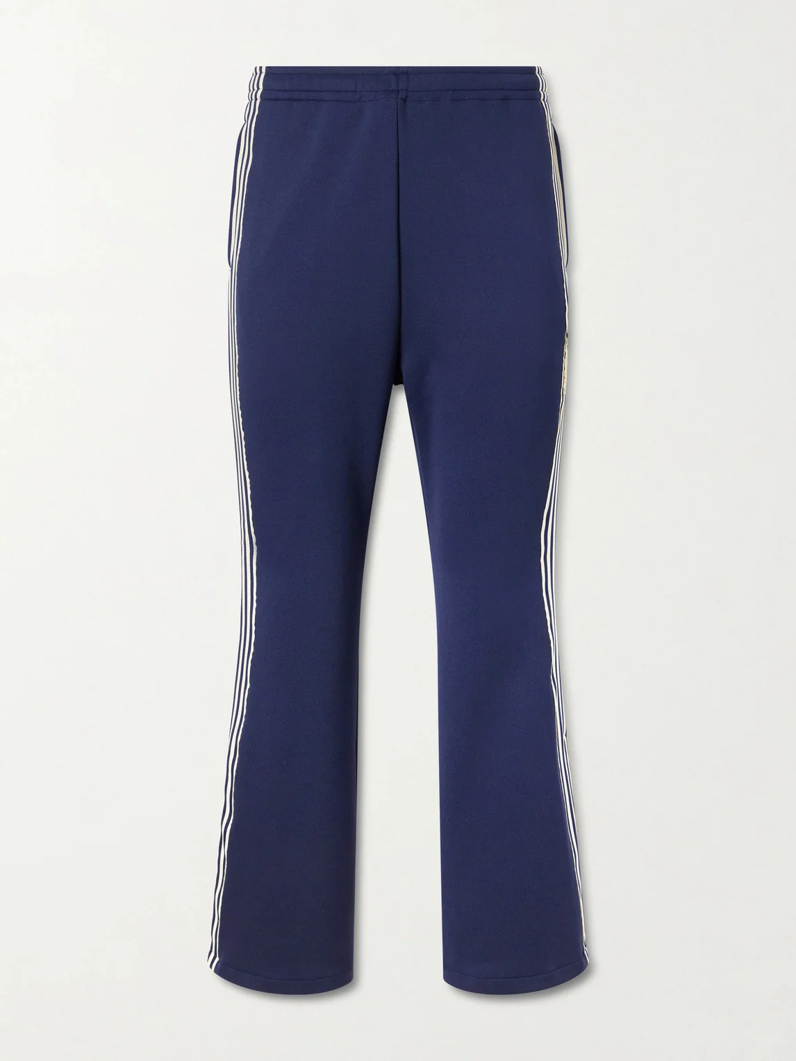 Straight-Leg Striped Jersey Sweatpants - 1