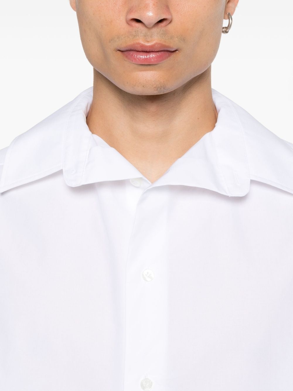 oversized cotton shirt - 6