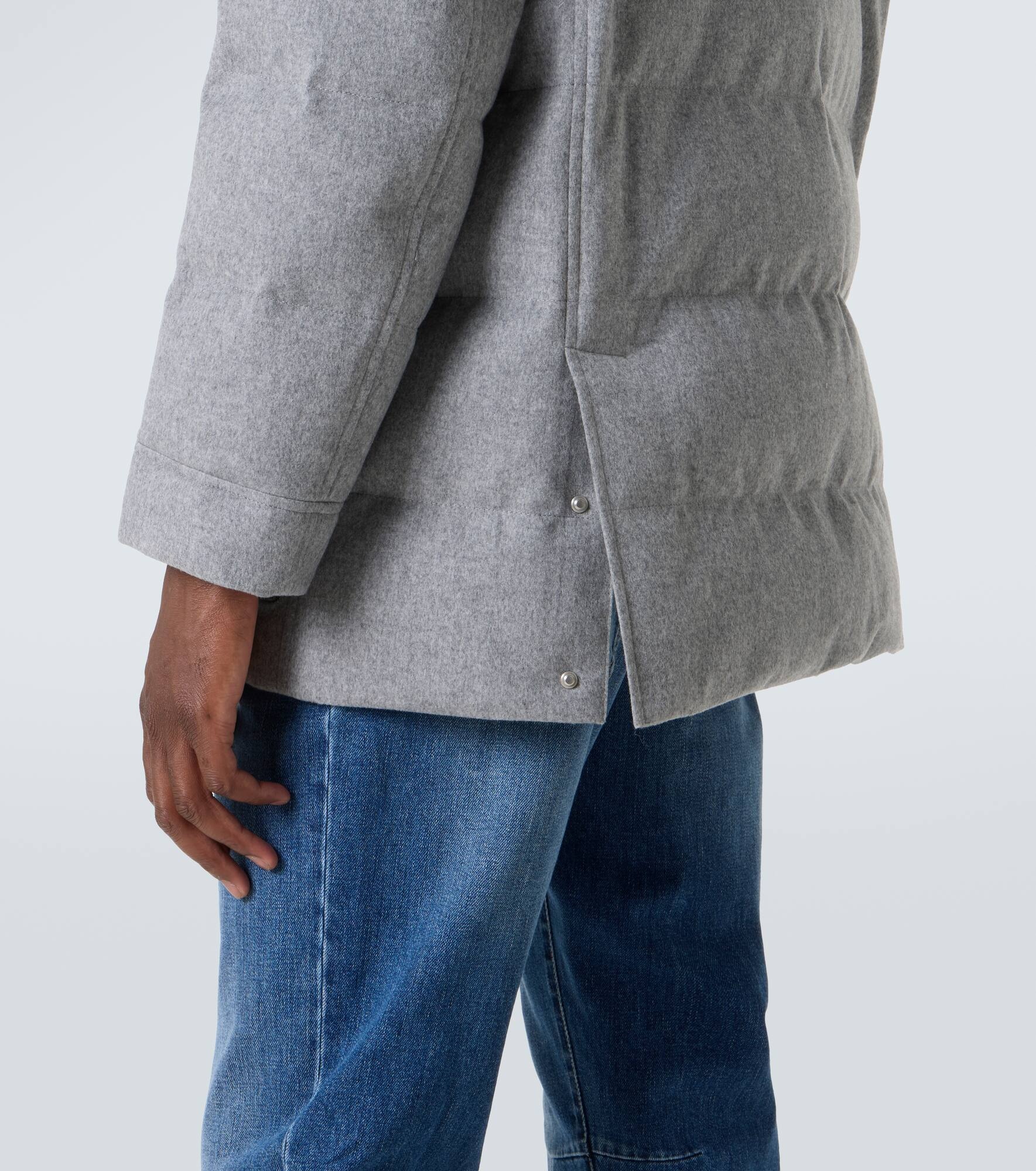 Padded wool jacket - 7