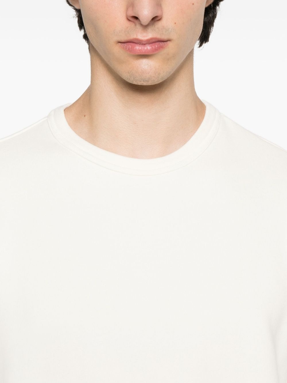 6100008 patch-pocket cotton sweatshirt - 5