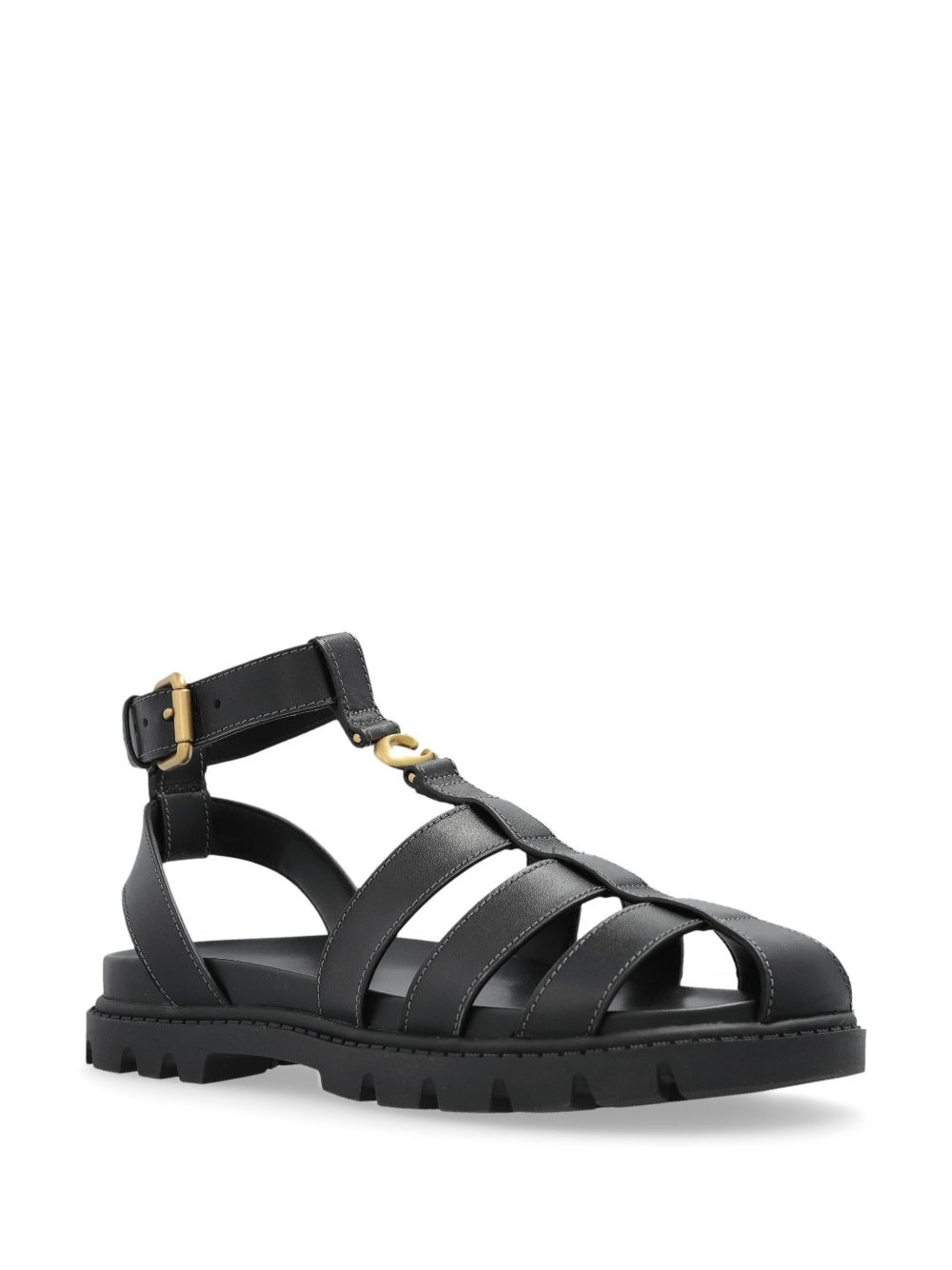 Sculpted-C fisherman sandals - 2