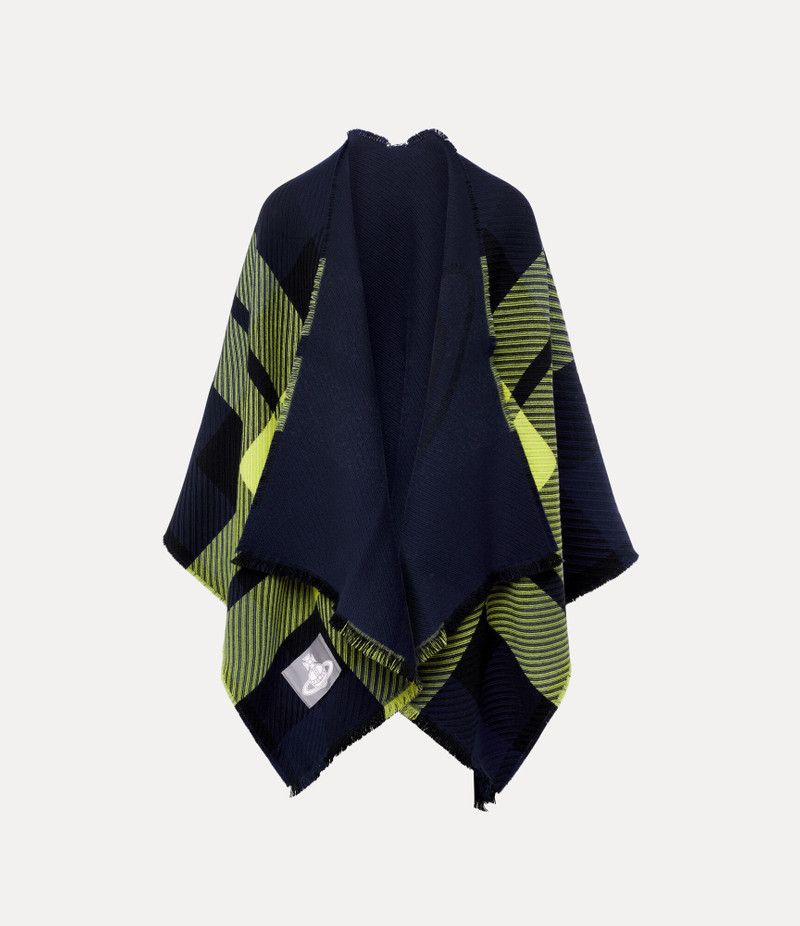 TARTAN PONCHO 1