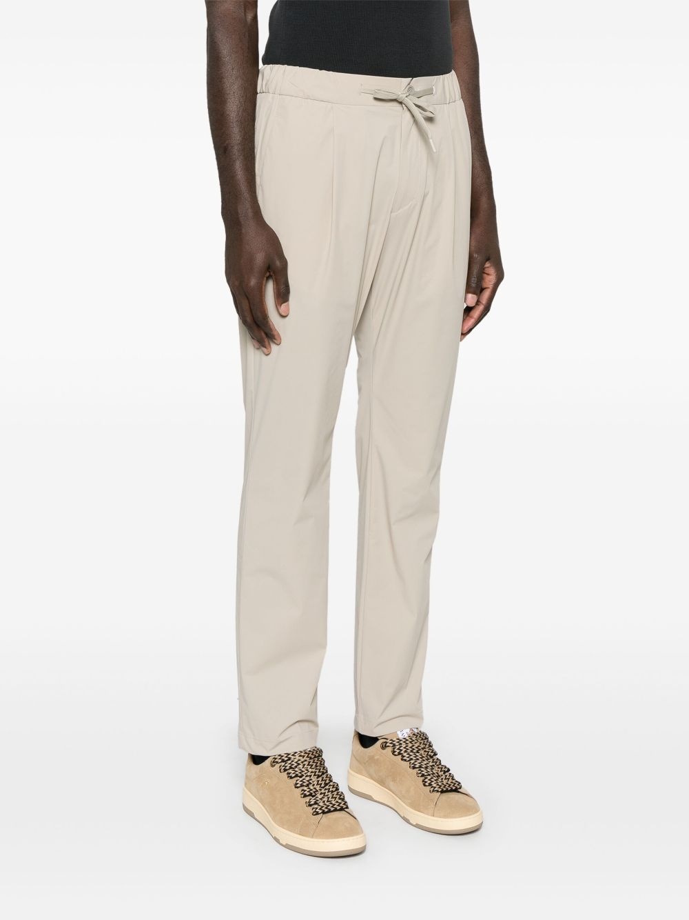 pleated tapered trousers - 3