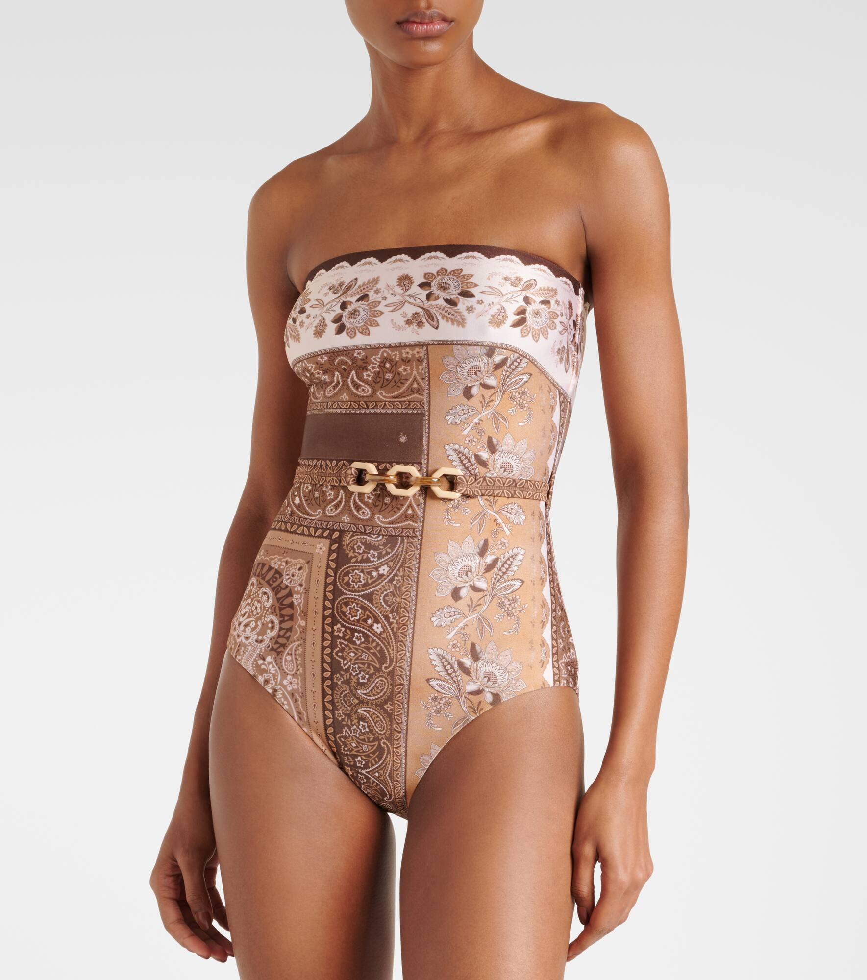 Lucky embellished printed swimsuit - 2