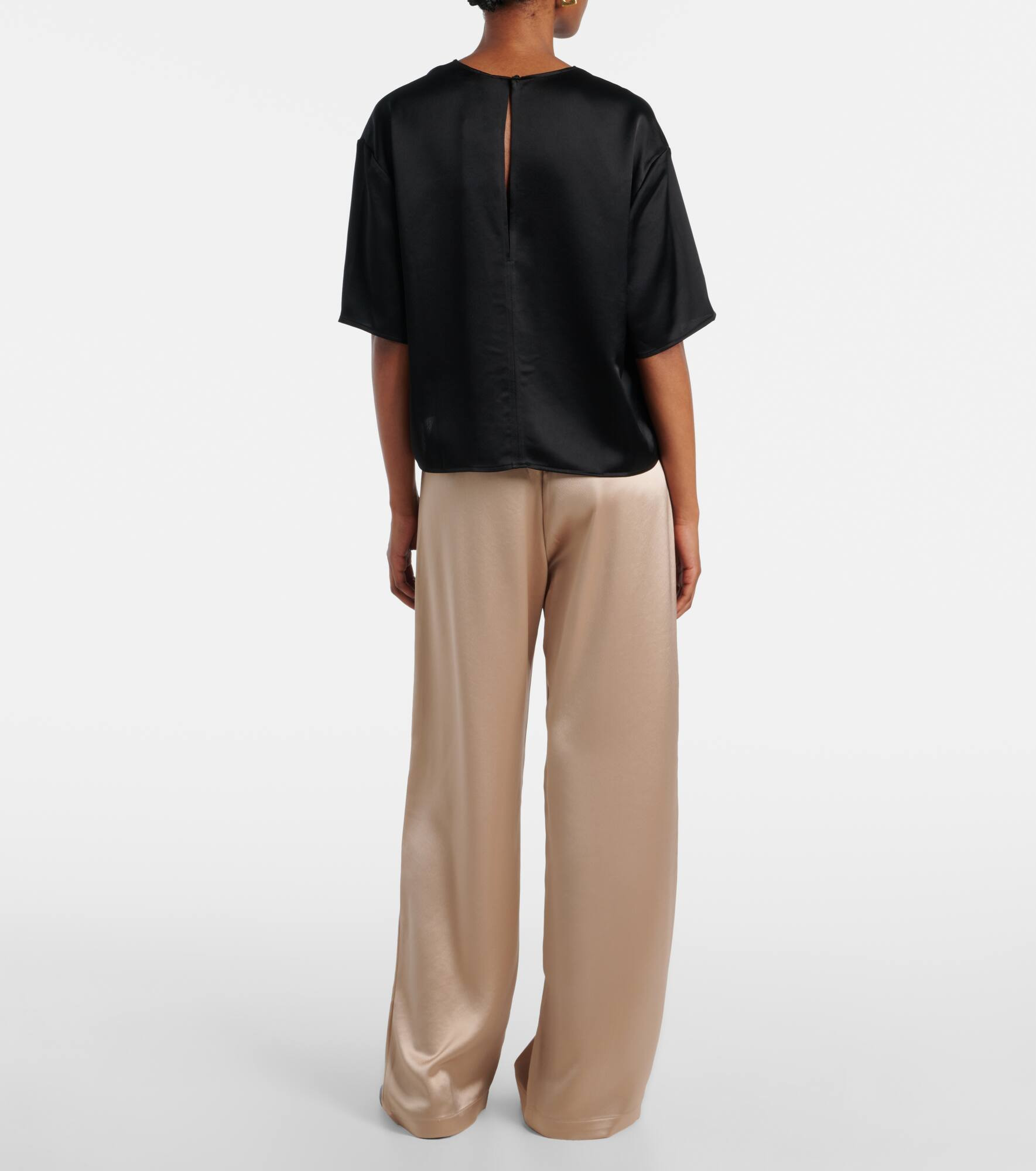 Barb satin T-shirt - 3