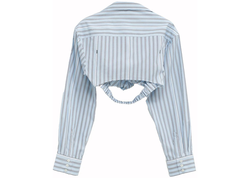 JACQUEMUS Jacquemus La chemise Bahia Courte Shirt 100 White outlook