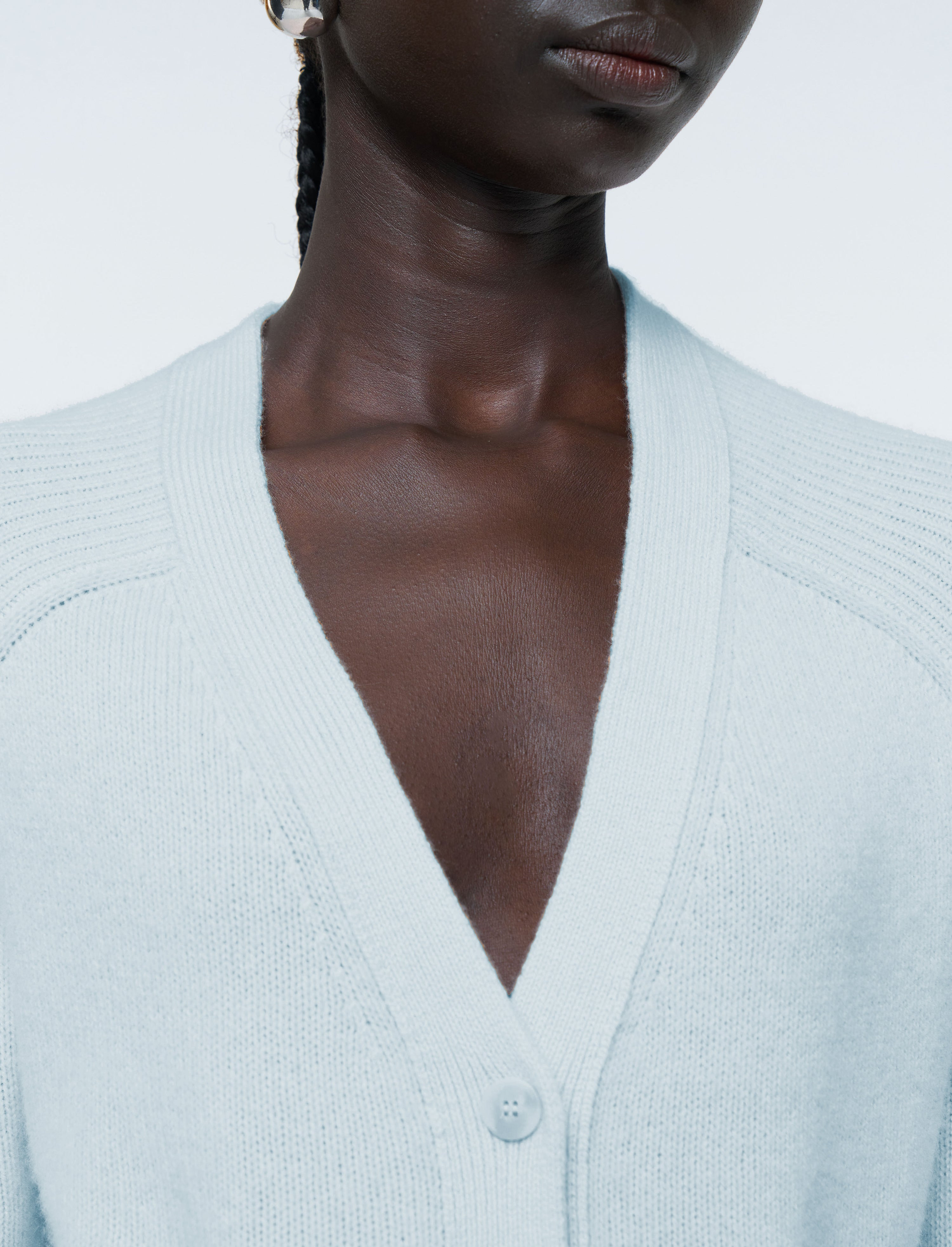 Open Cashmere Cardigan - 4