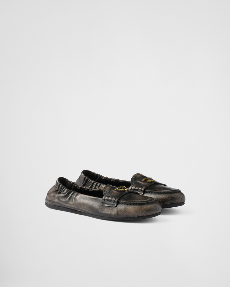 Nappa leather loafers - 1