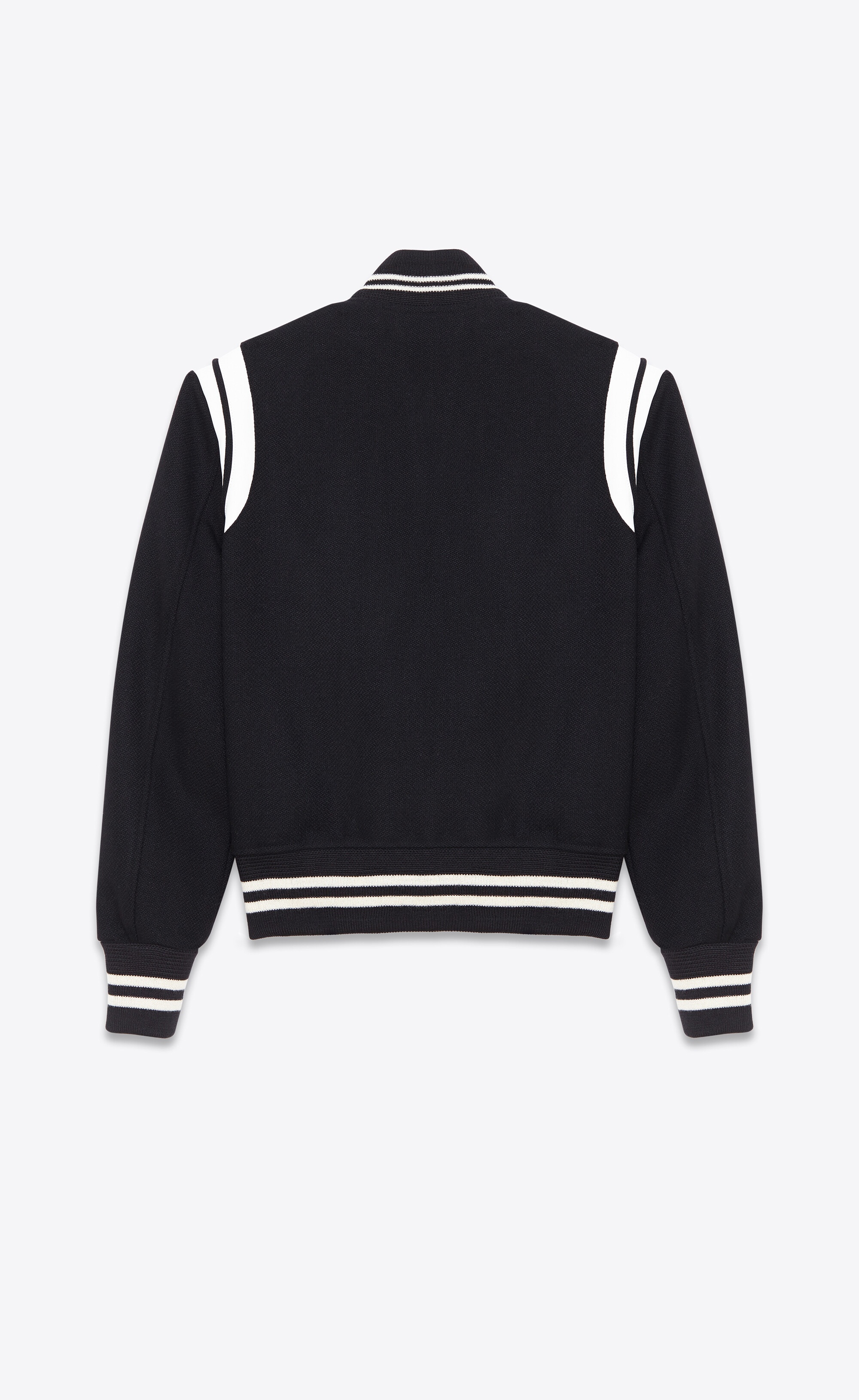 saint laurent teddy jacket in wool - 2