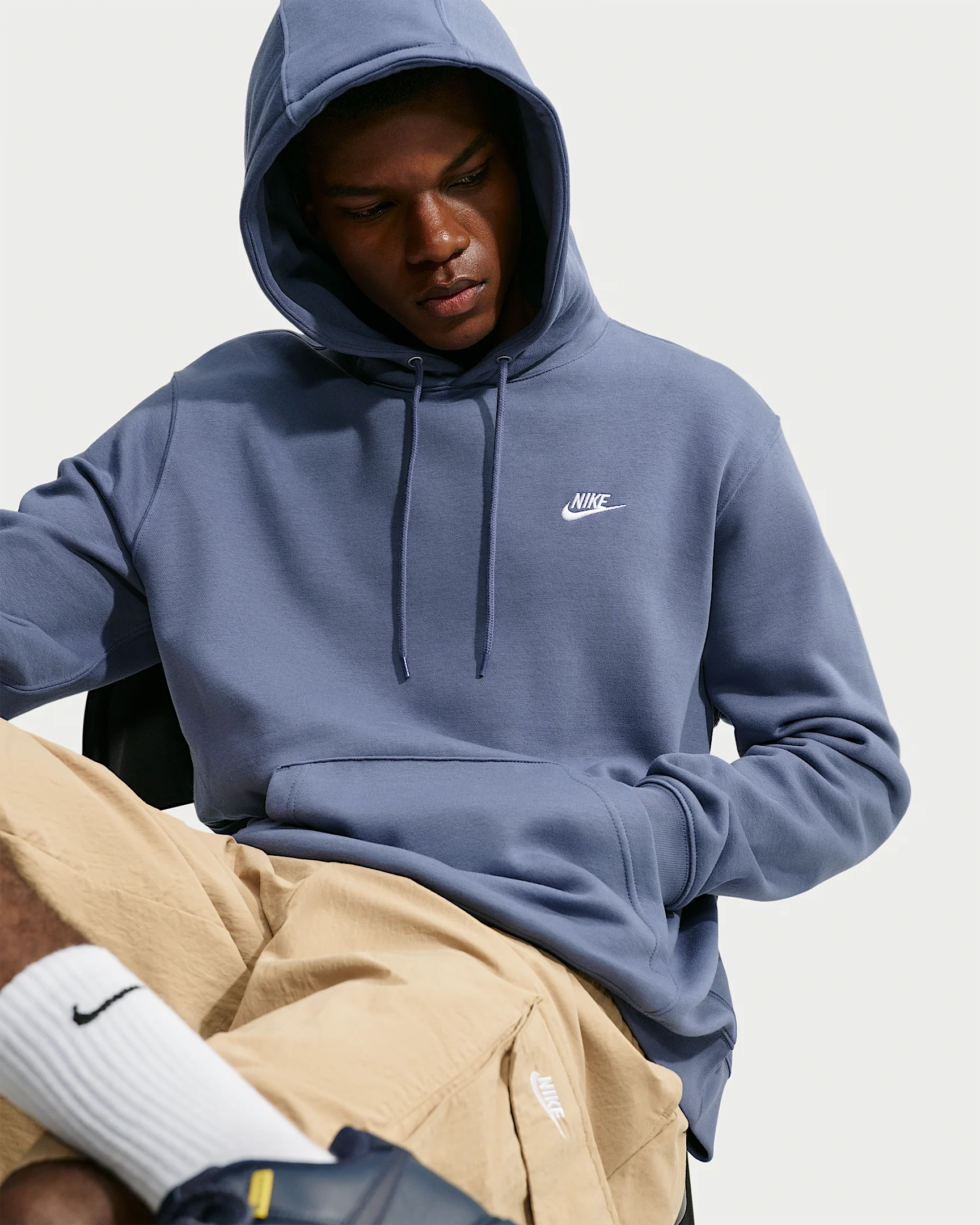 Nike Club Men's Pullover Fleece Hoodie - 1