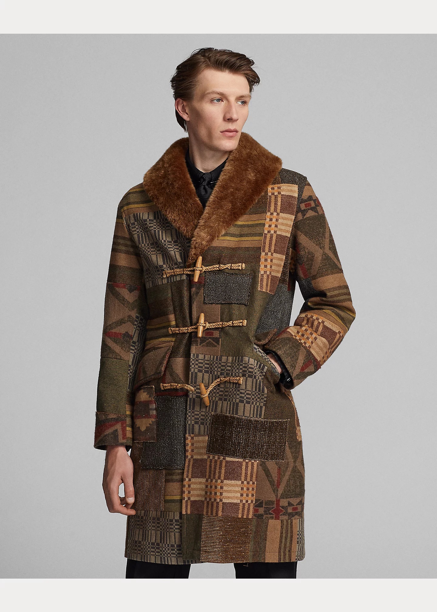 Limited-Edition Shearling-Trim Coat - 3
