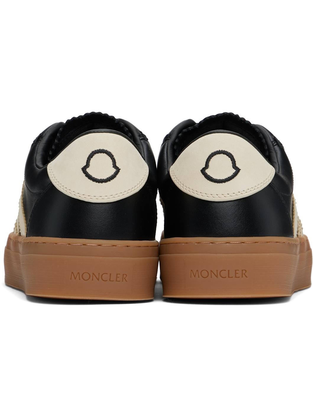 Black Monaco2 Leather & Nubuck Sneakers - 2