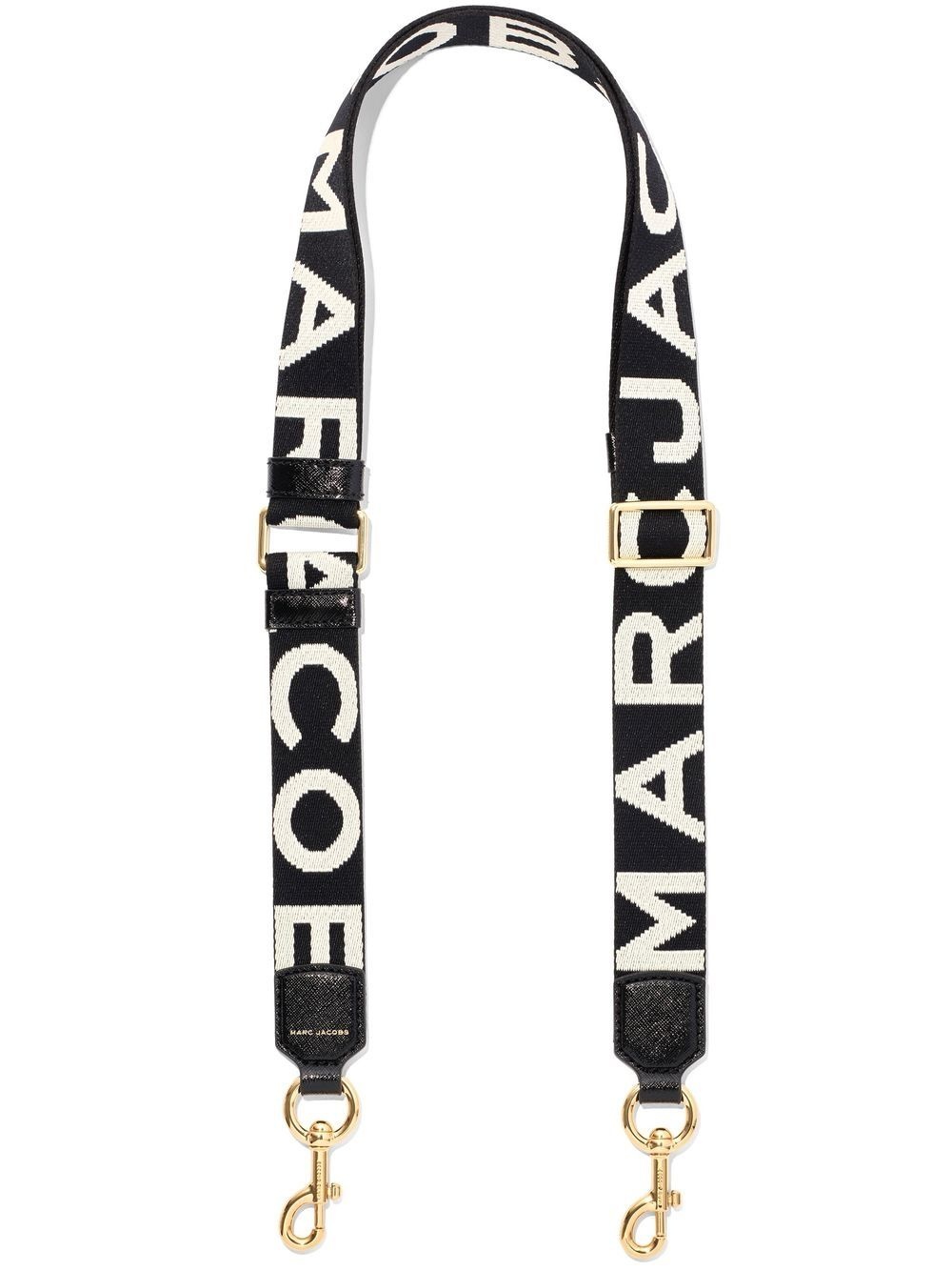 logo-print bag strap - 1
