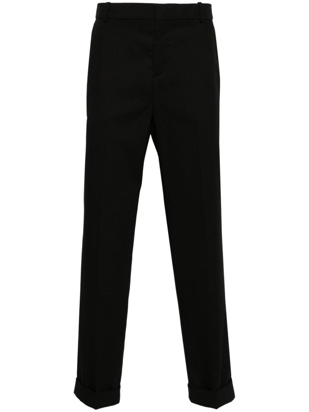 virgin wool tailored trousers - 1